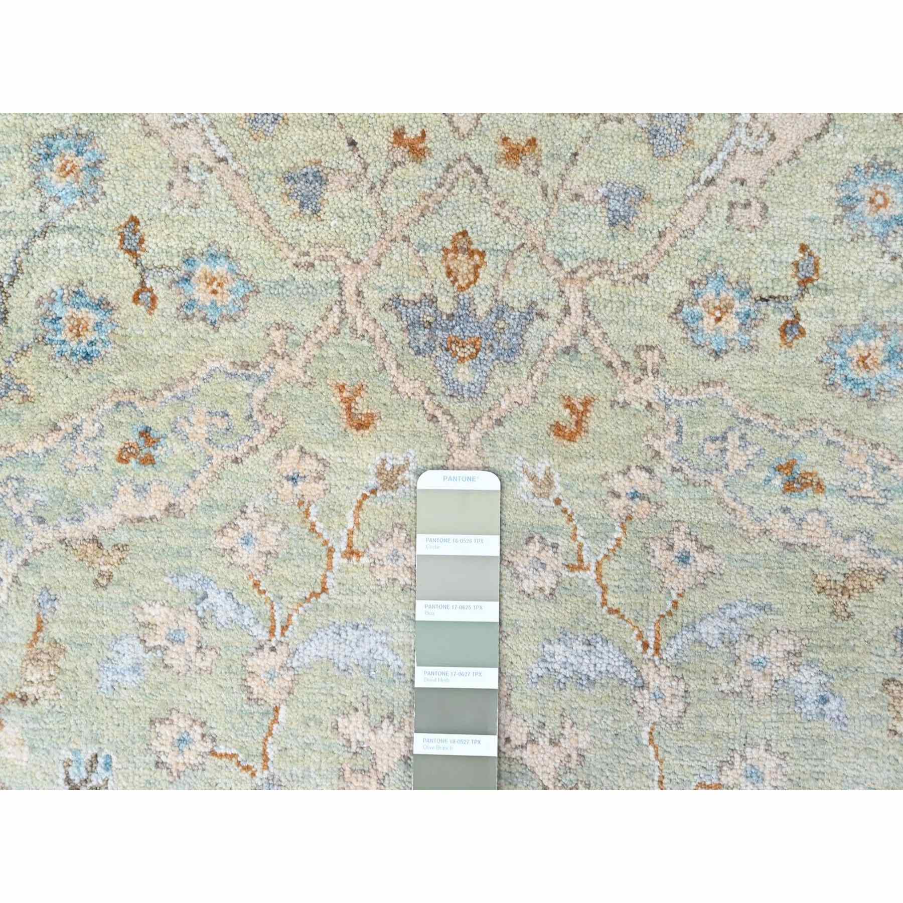 Oushak-And-Peshawar-Hand-Knotted-Rug-52975