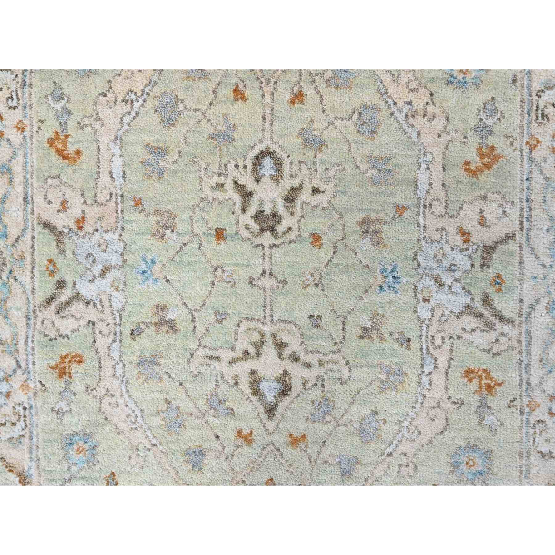 Oushak-And-Peshawar-Hand-Knotted-Rug-52975