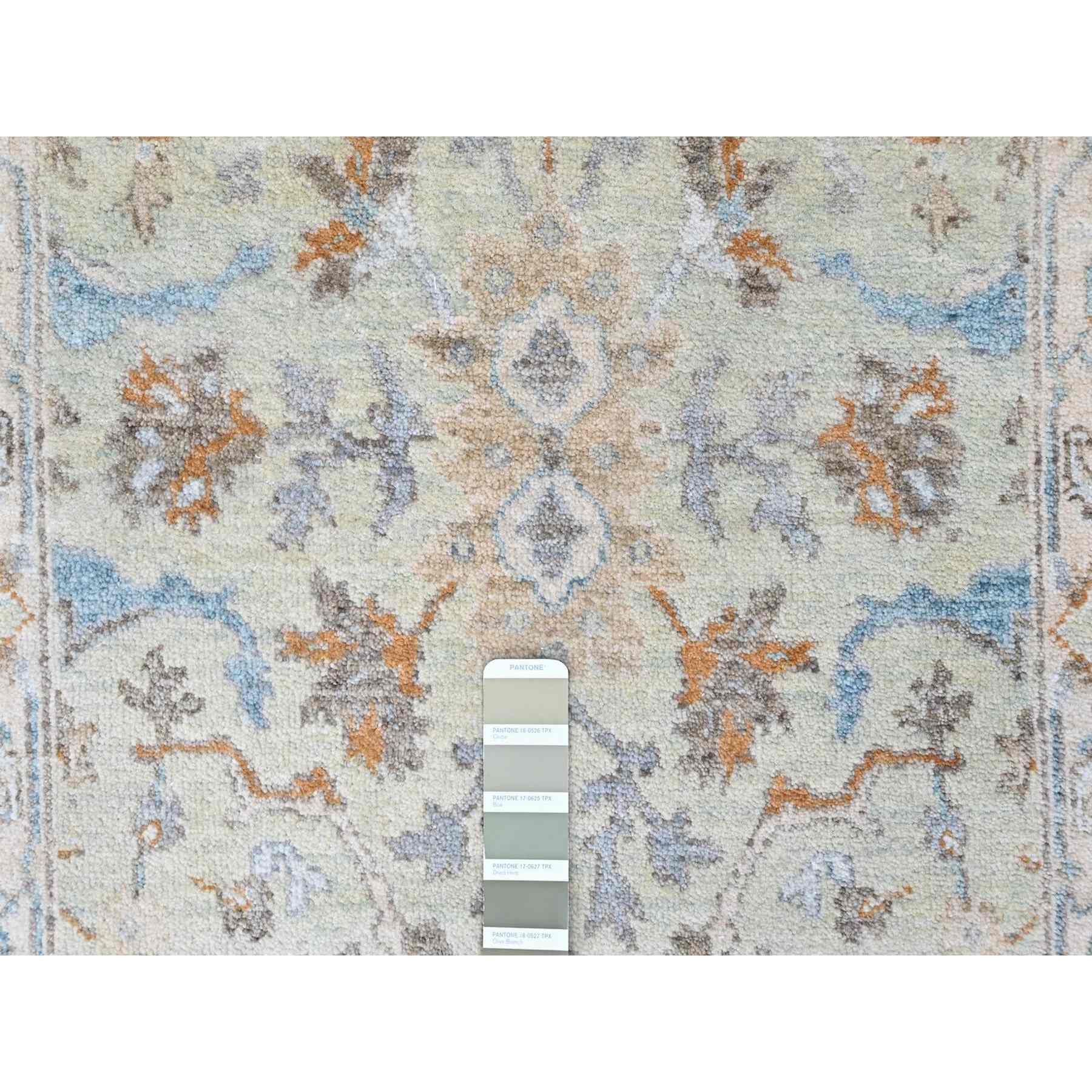 Oushak-And-Peshawar-Hand-Knotted-Rug-52980