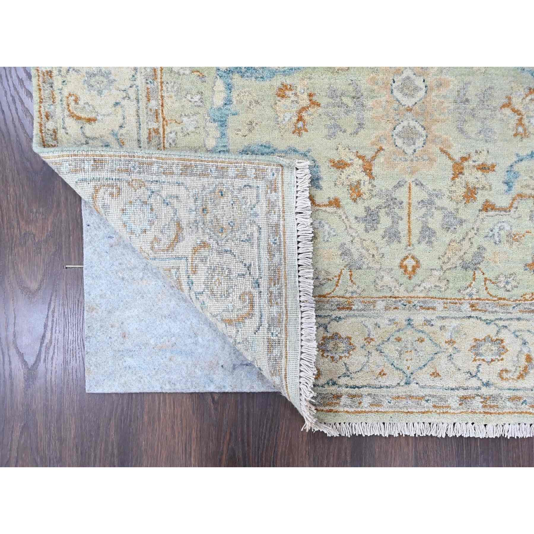 Oushak-And-Peshawar-Hand-Knotted-Rug-52985