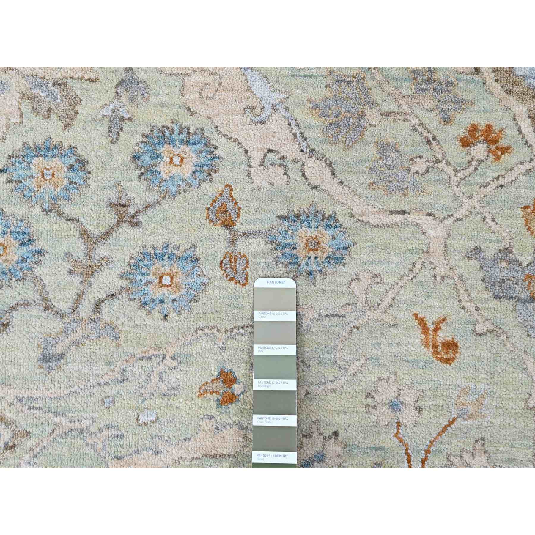Oushak-And-Peshawar-Hand-Knotted-Rug-52990