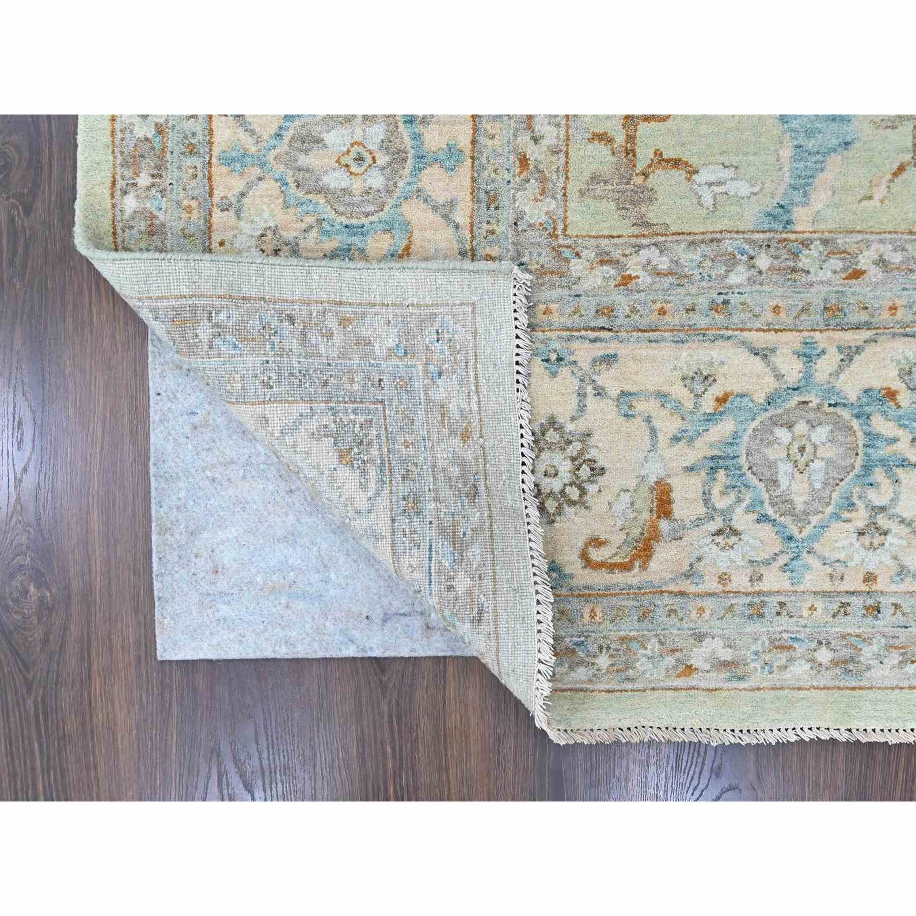 Oushak-And-Peshawar-Hand-Knotted-Rug-53000