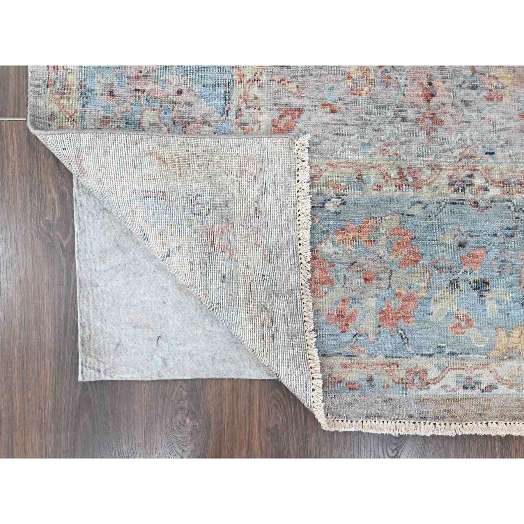 Oushak-And-Peshawar-Hand-Knotted-Rug-53005