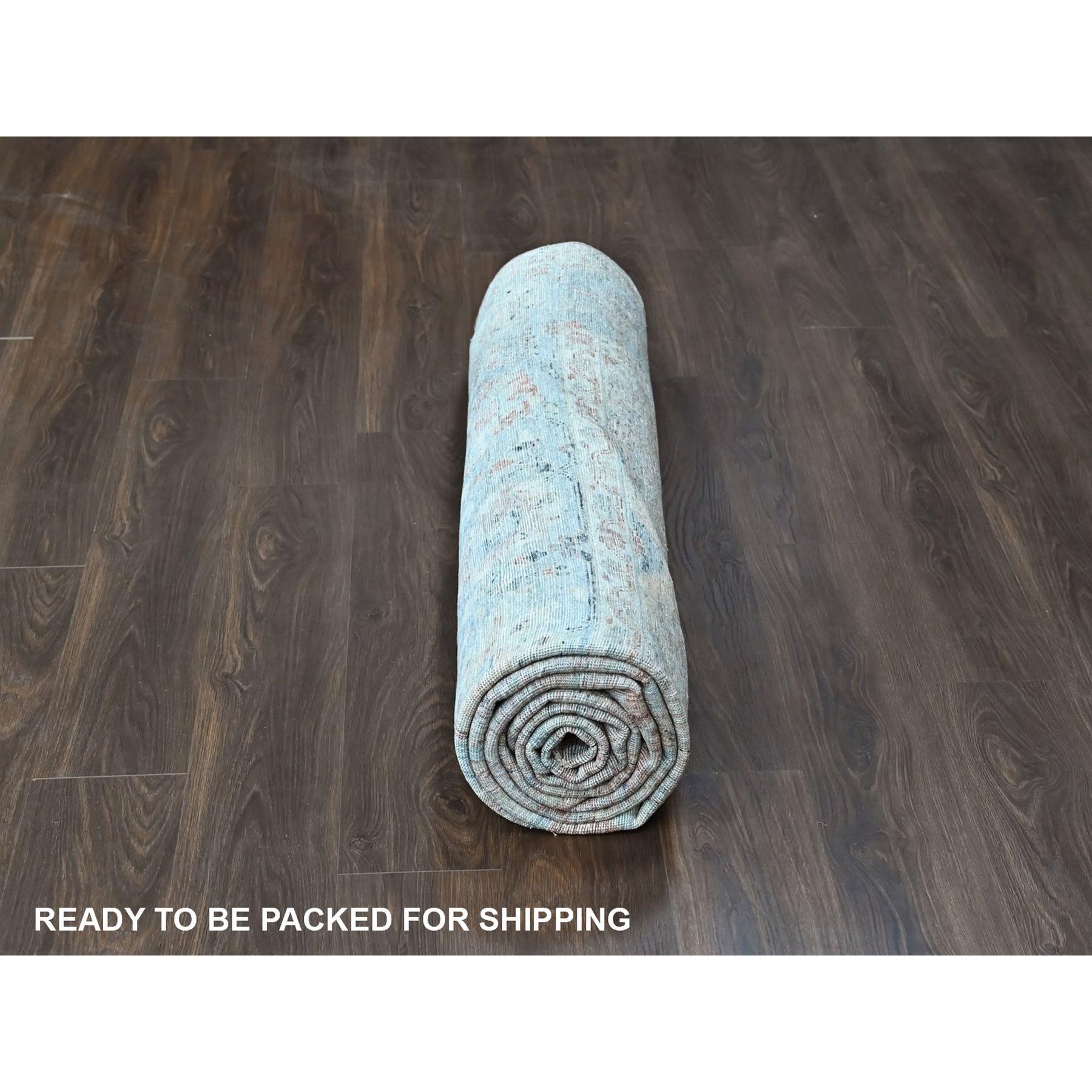 Oushak-And-Peshawar-Hand-Knotted-Rug-53005