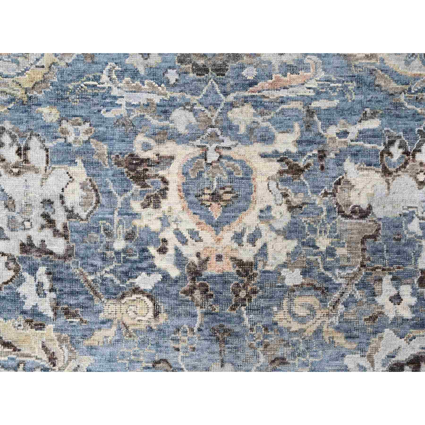 Oushak-And-Peshawar-Hand-Knotted-Rug-53015