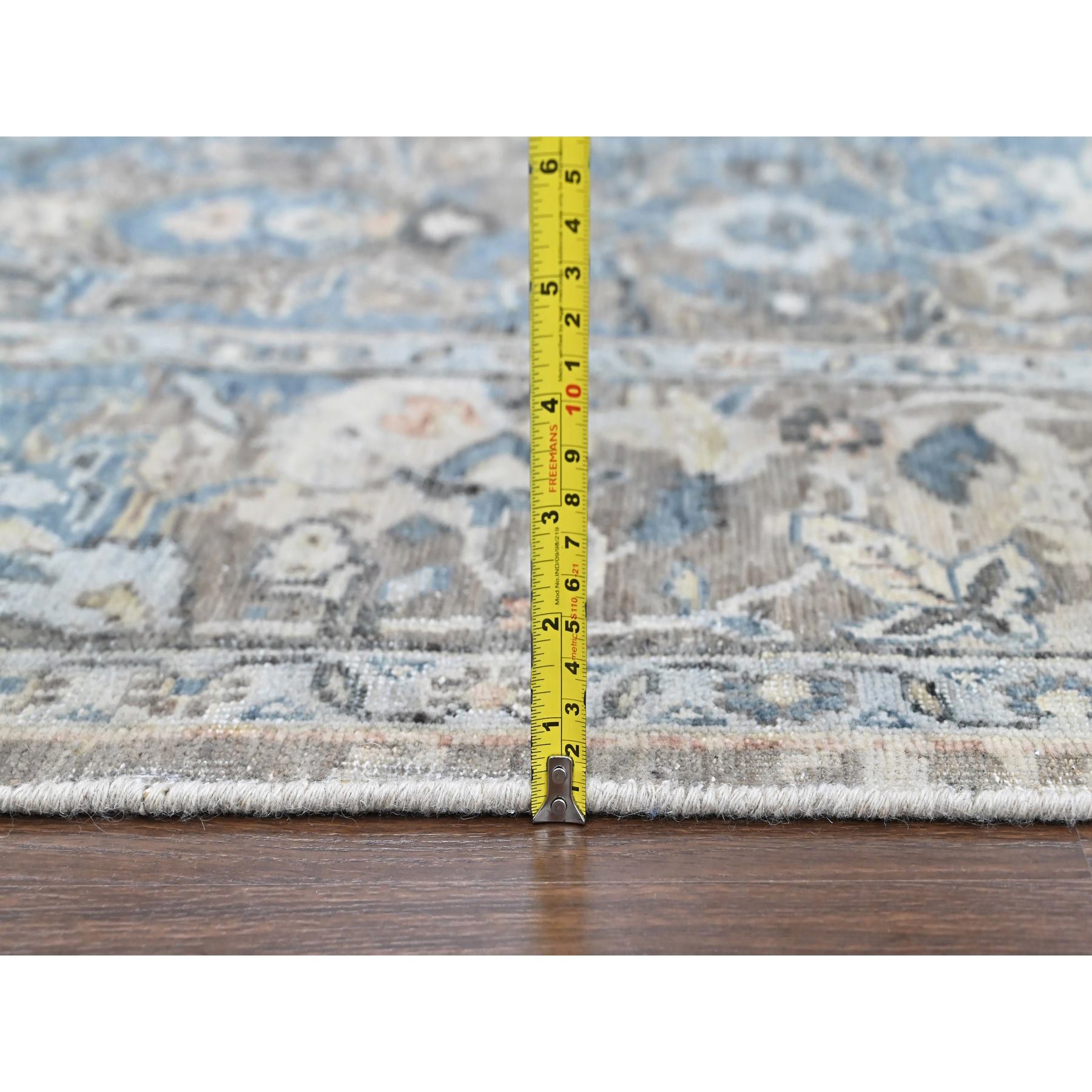 Oushak-And-Peshawar-Hand-Knotted-Rug-53015