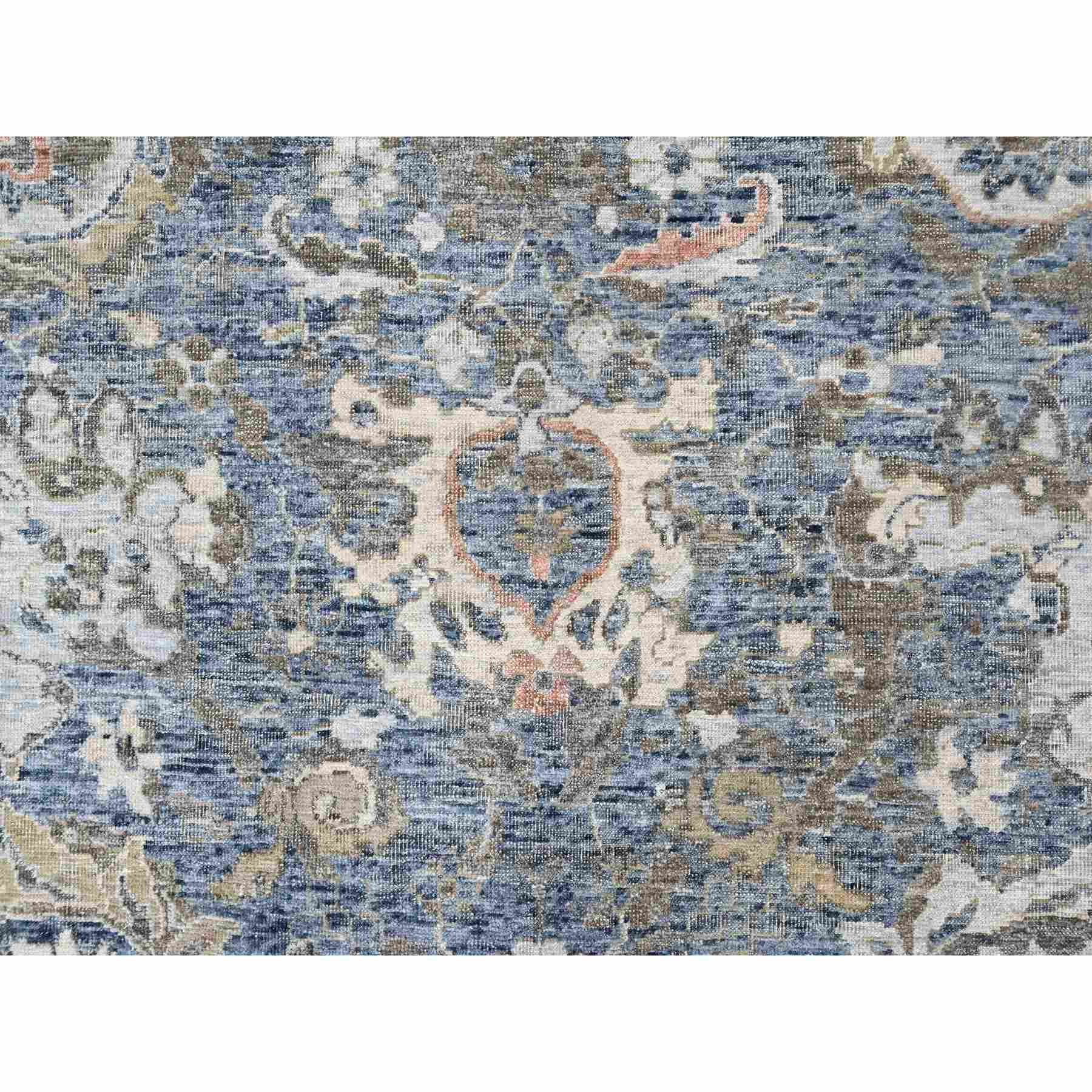Oushak-And-Peshawar-Hand-Knotted-Rug-53020