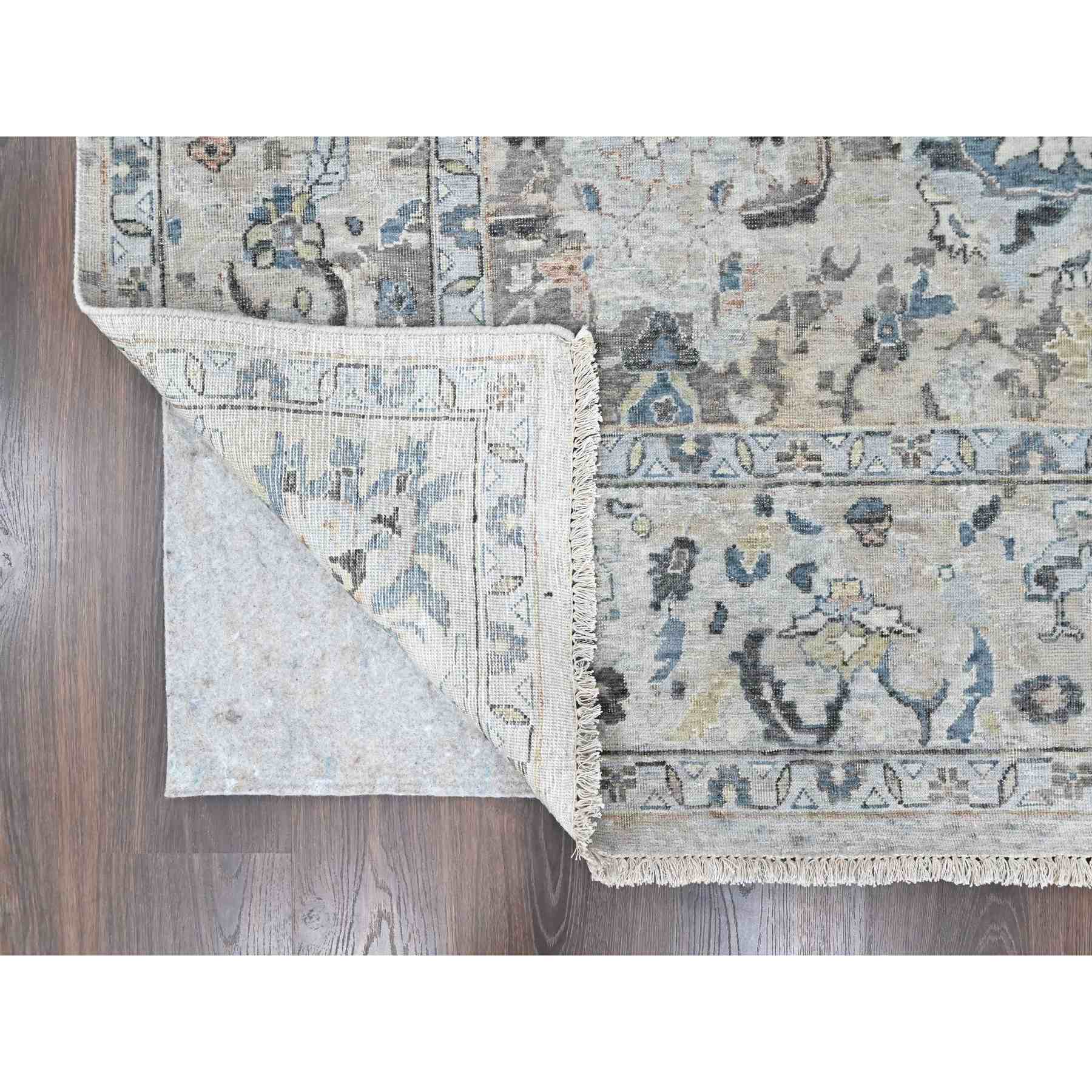Oushak-And-Peshawar-Hand-Knotted-Rug-53030