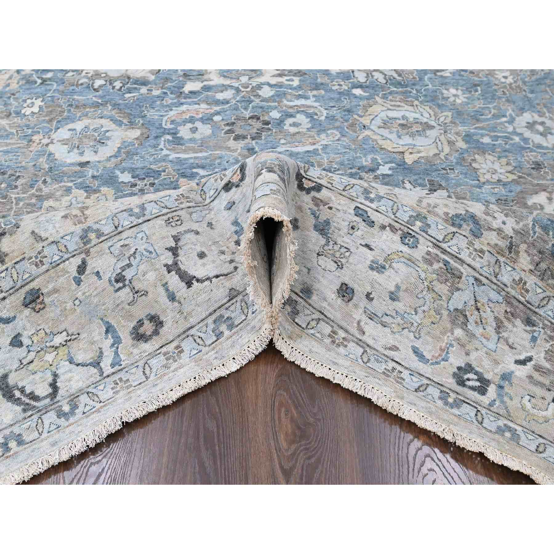 Oushak-And-Peshawar-Hand-Knotted-Rug-53030