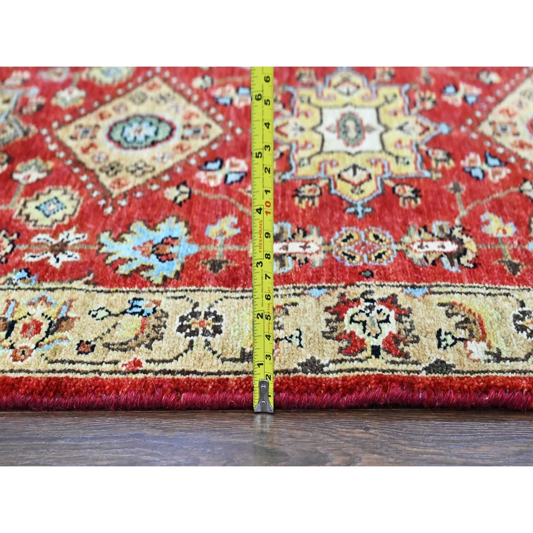 Tribal-Geometric-Hand-Knotted-Rug-52620