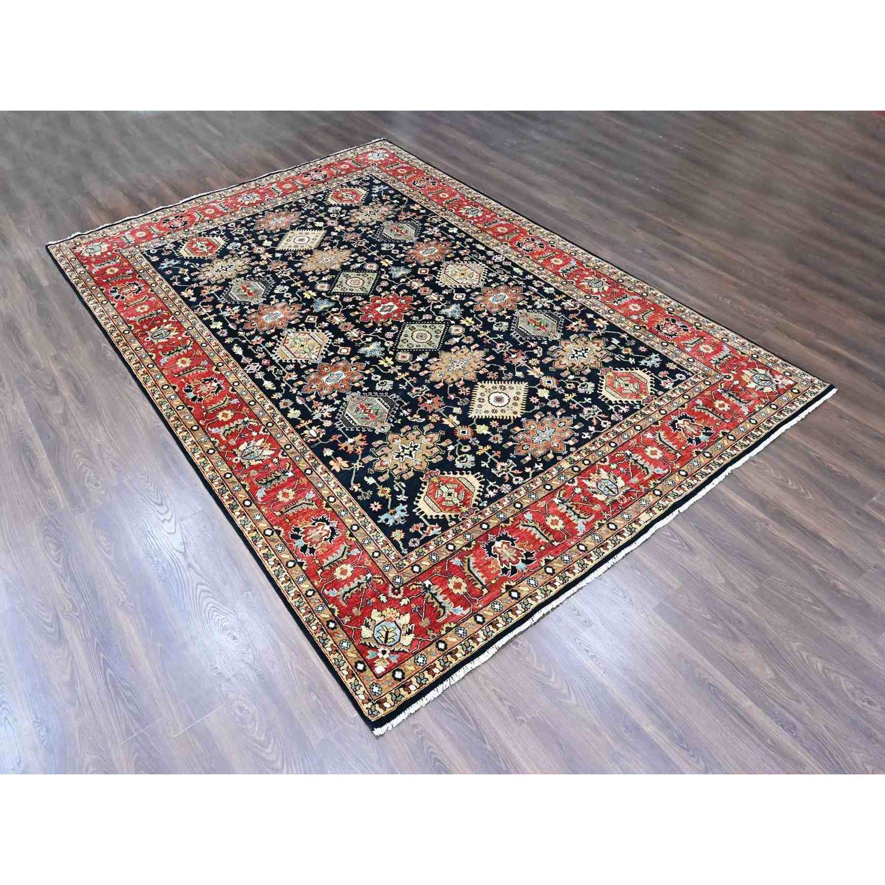 Tribal-Geometric-Hand-Knotted-Rug-52635