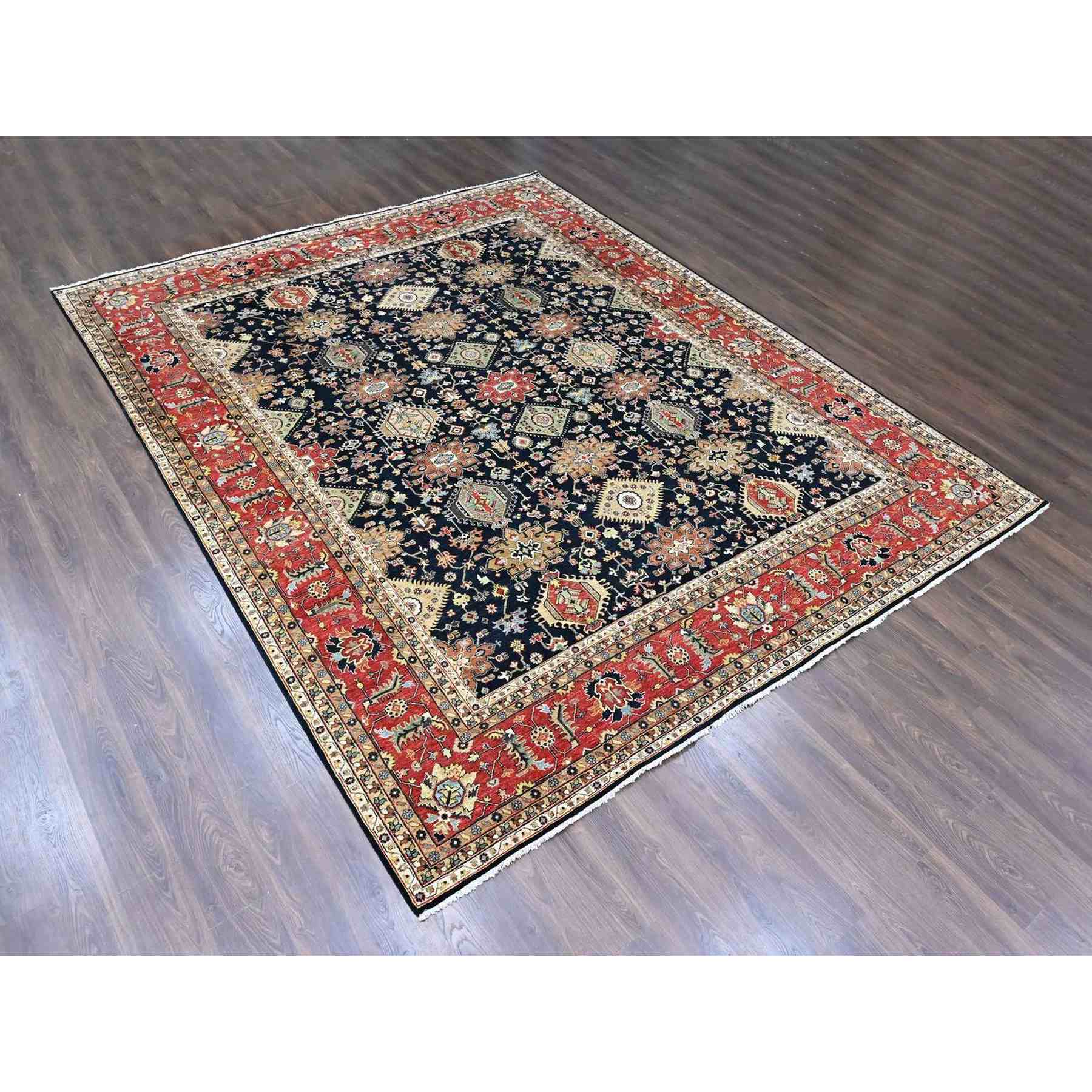 Tribal-Geometric-Hand-Knotted-Rug-52640