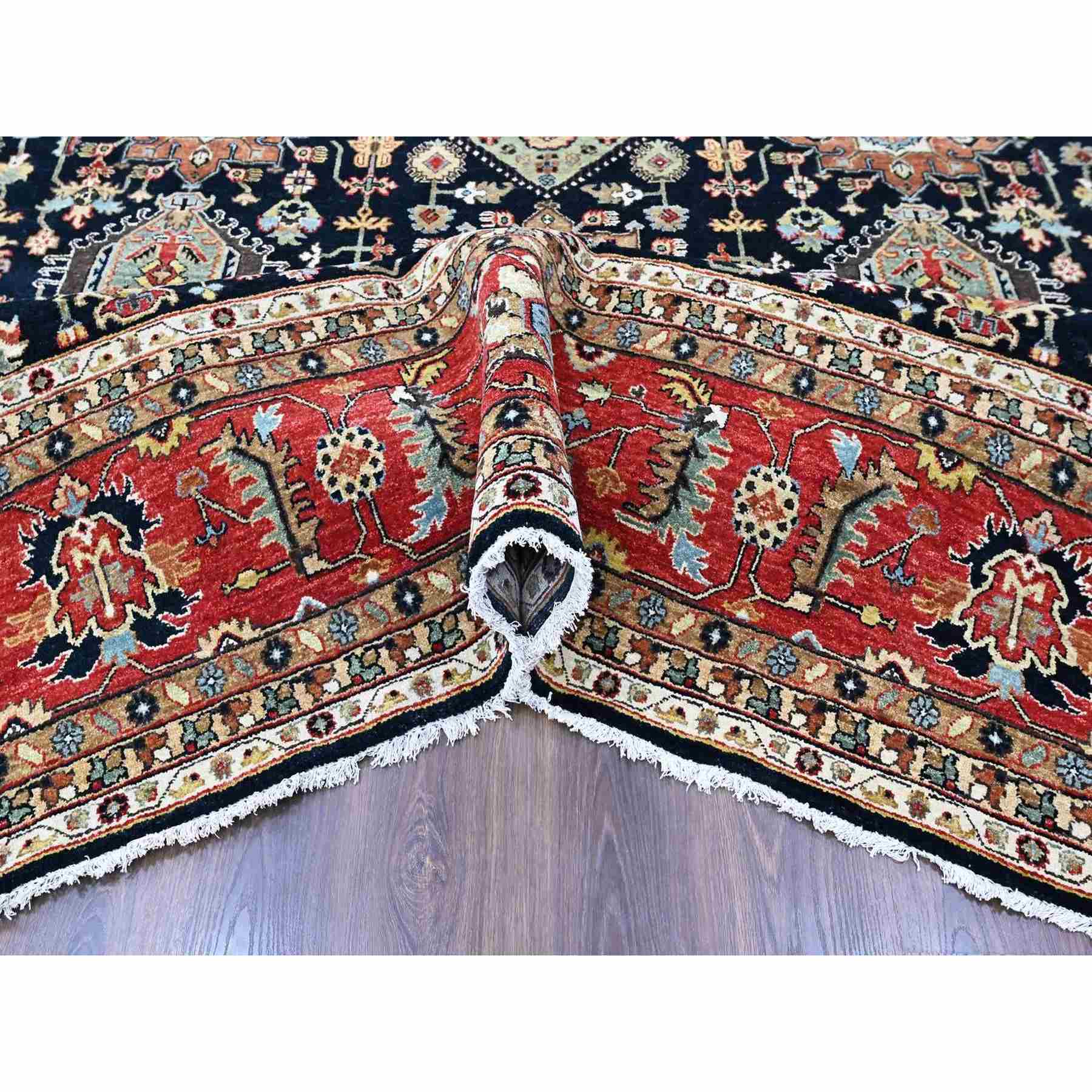 Tribal-Geometric-Hand-Knotted-Rug-52640