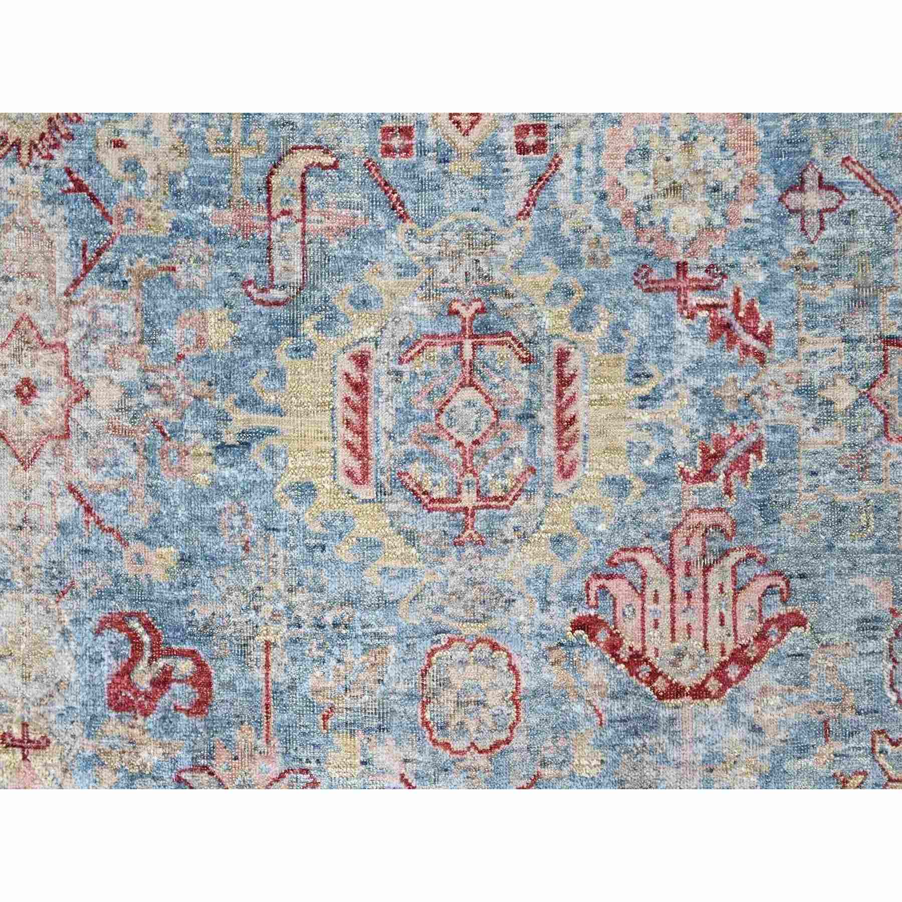 Tribal-Geometric-Hand-Knotted-Rug-52720