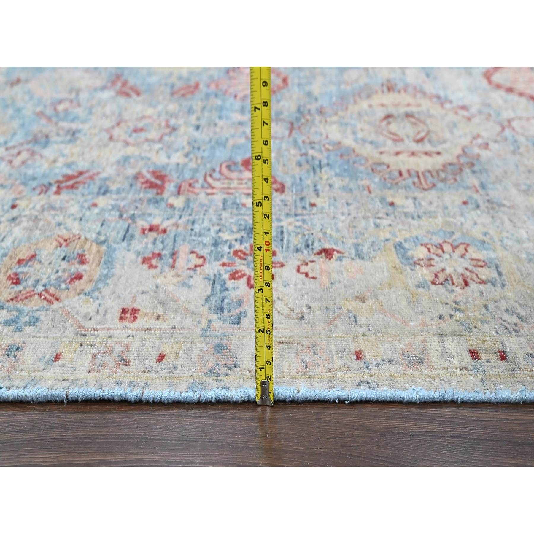 Tribal-Geometric-Hand-Knotted-Rug-52720
