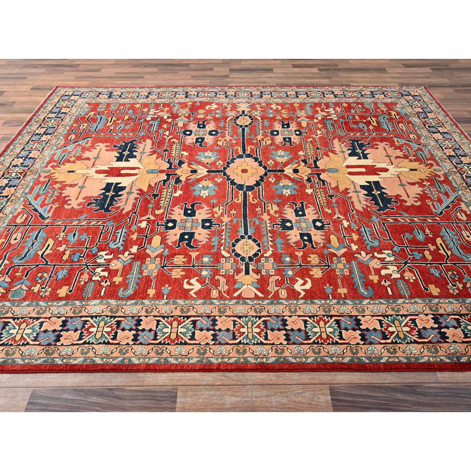 Heriz-Hand-Knotted-Rug-7535