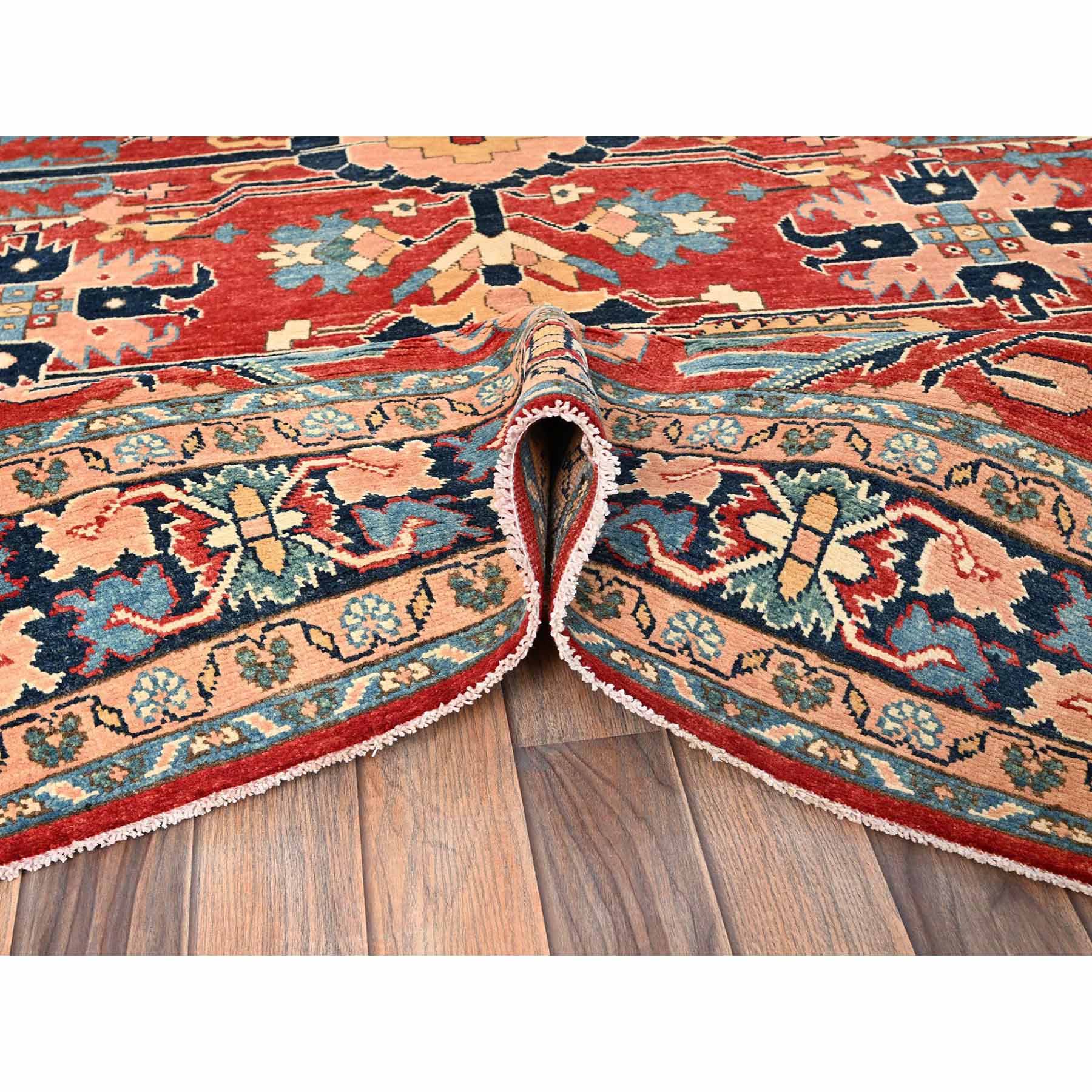 Heriz-Hand-Knotted-Rug-7535