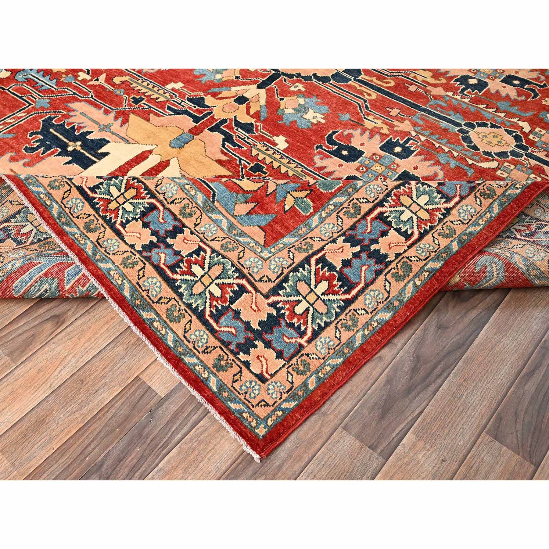 Heriz-Hand-Knotted-Rug-7535