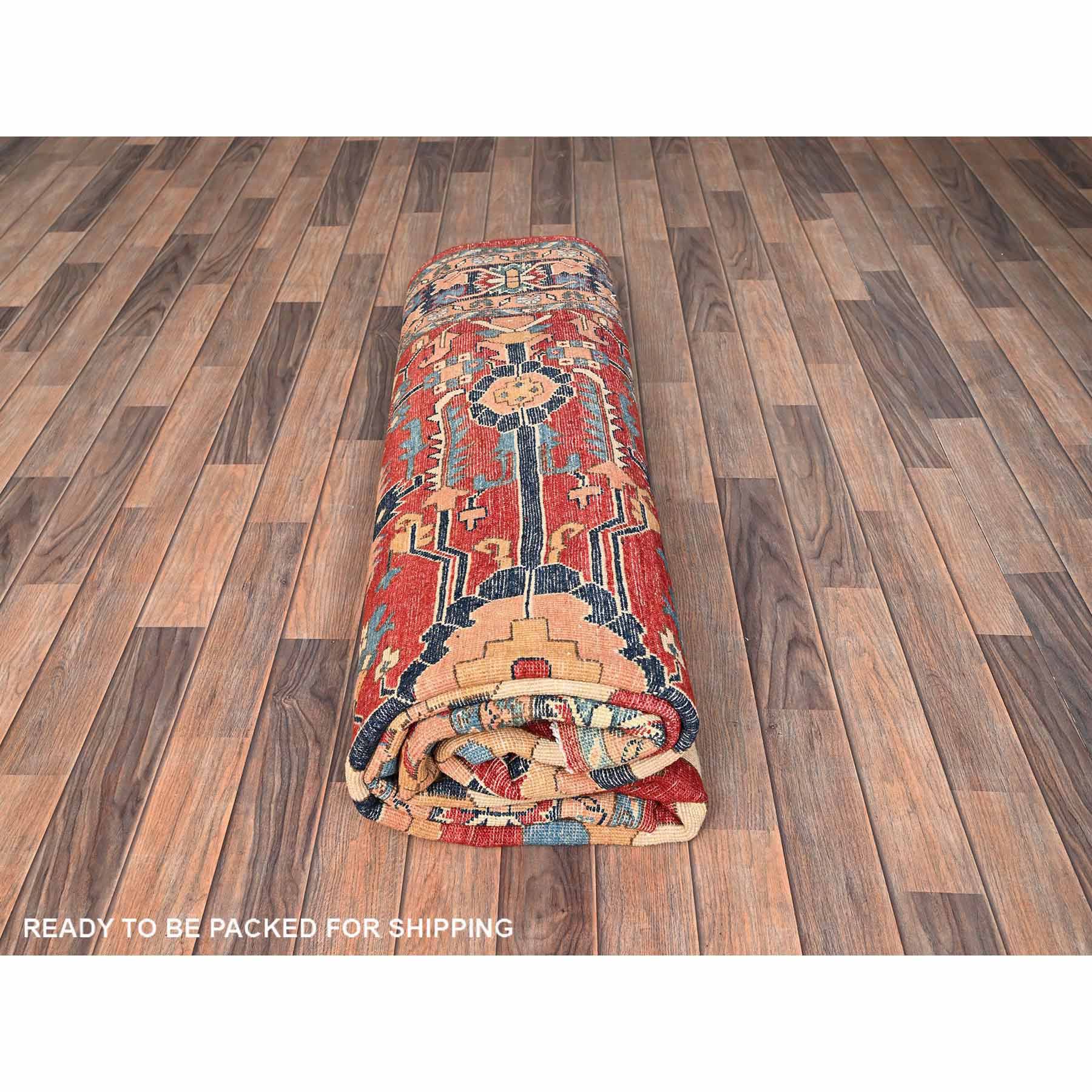 Heriz-Hand-Knotted-Rug-7535