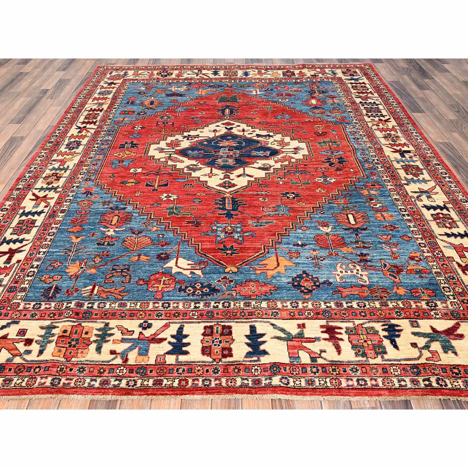 Heriz-Hand-Knotted-Rug-7975