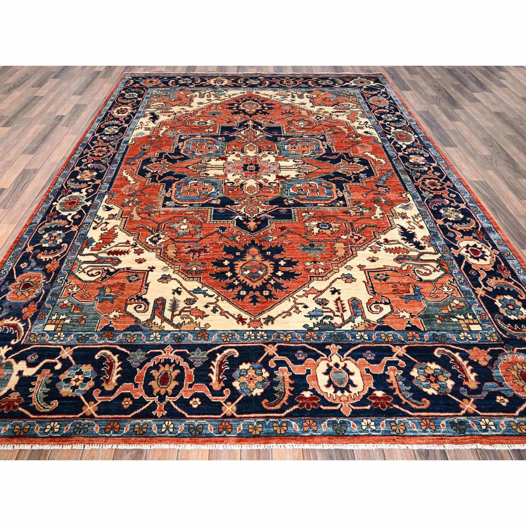 Heriz-Hand-Knotted-Rug-8025