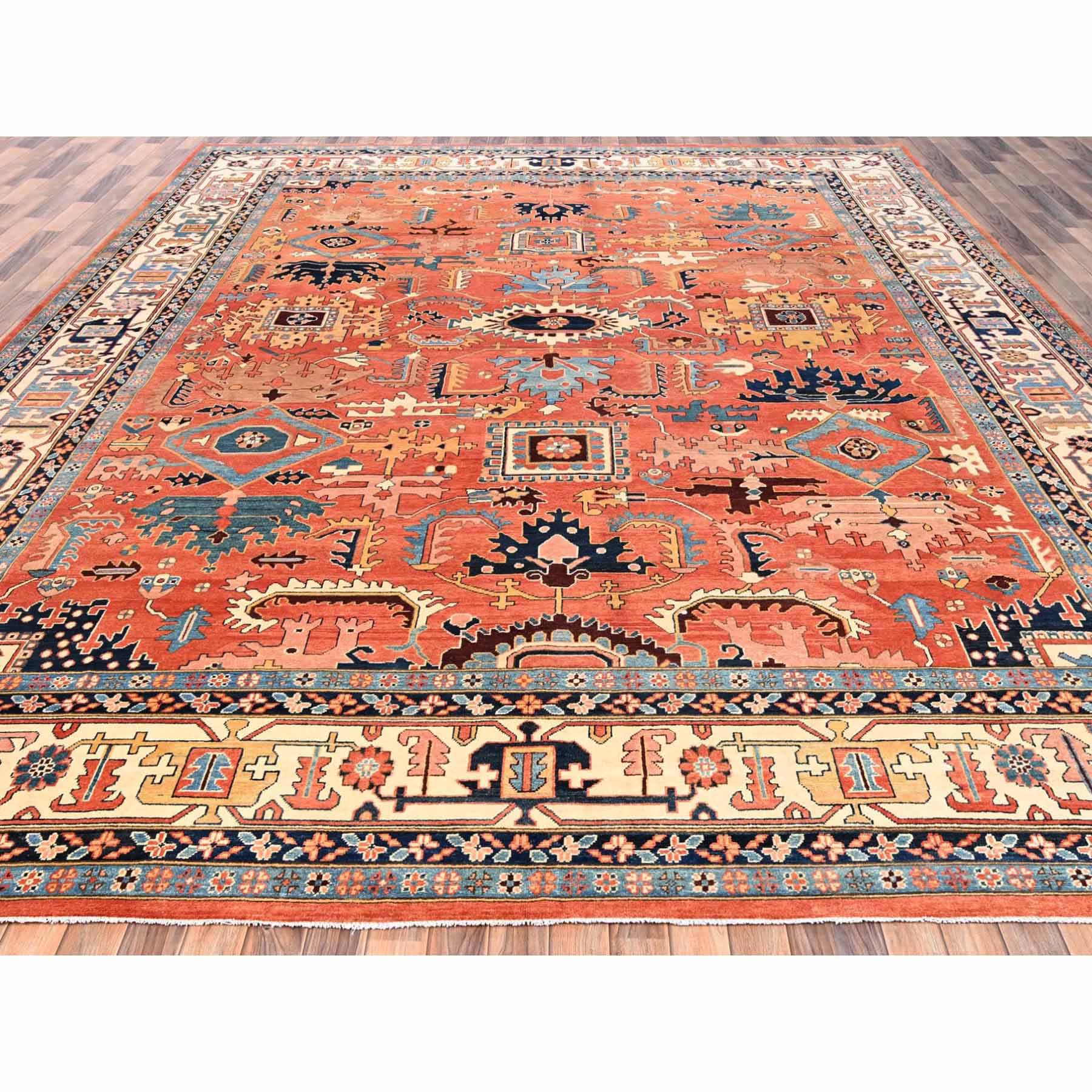 Heriz-Hand-Knotted-Rug-9835