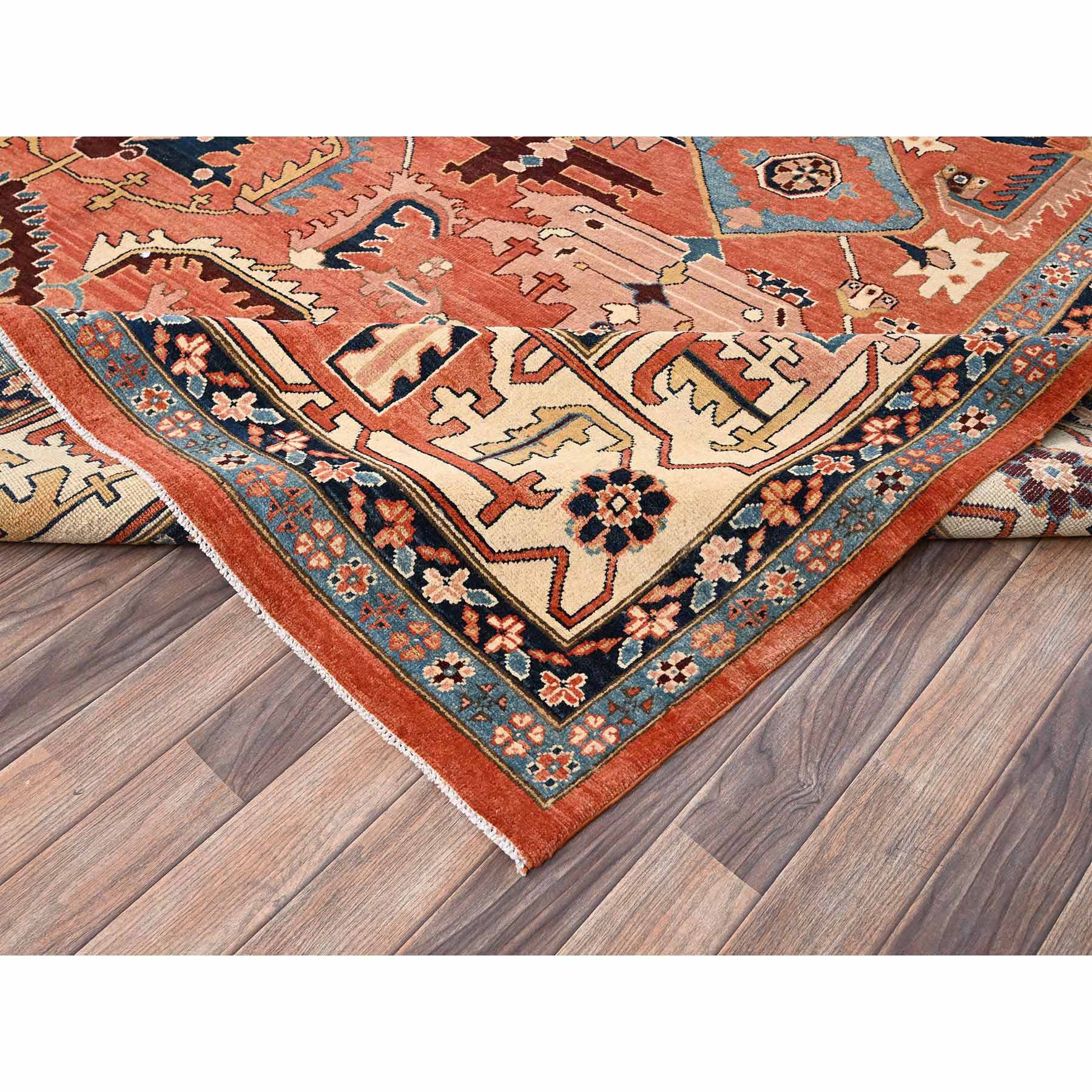 Heriz-Hand-Knotted-Rug-9835