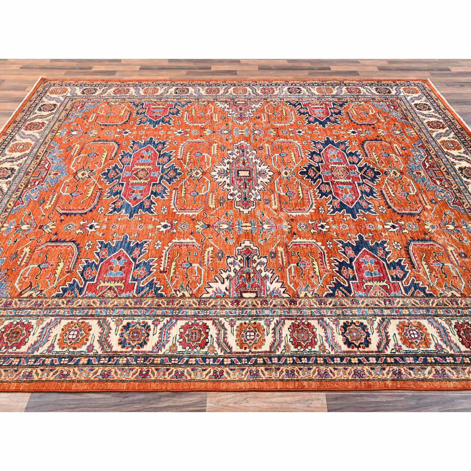 Kazak-Hand-Knotted-Rug-9115