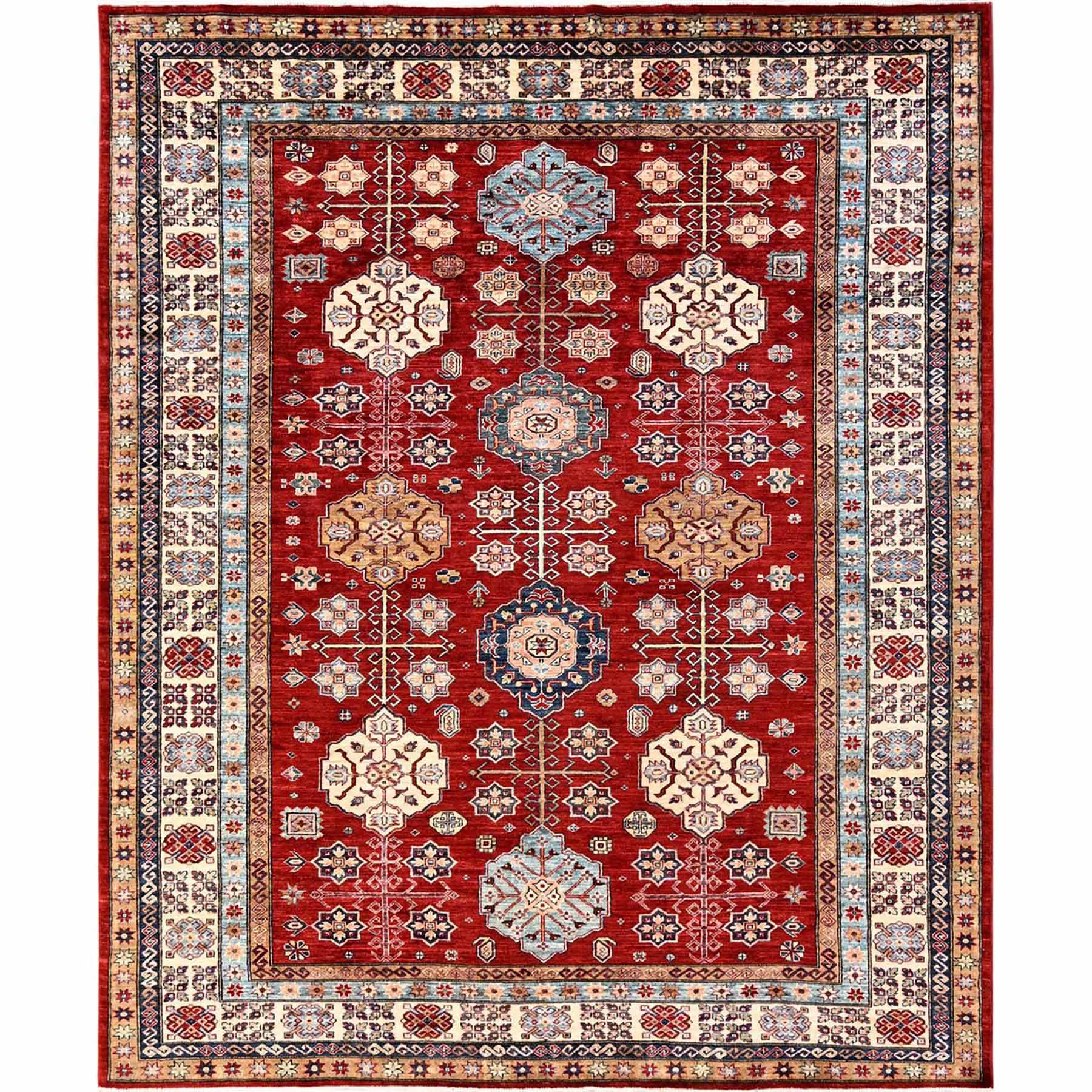 Kazak-Hand-Knotted-Rug-9125