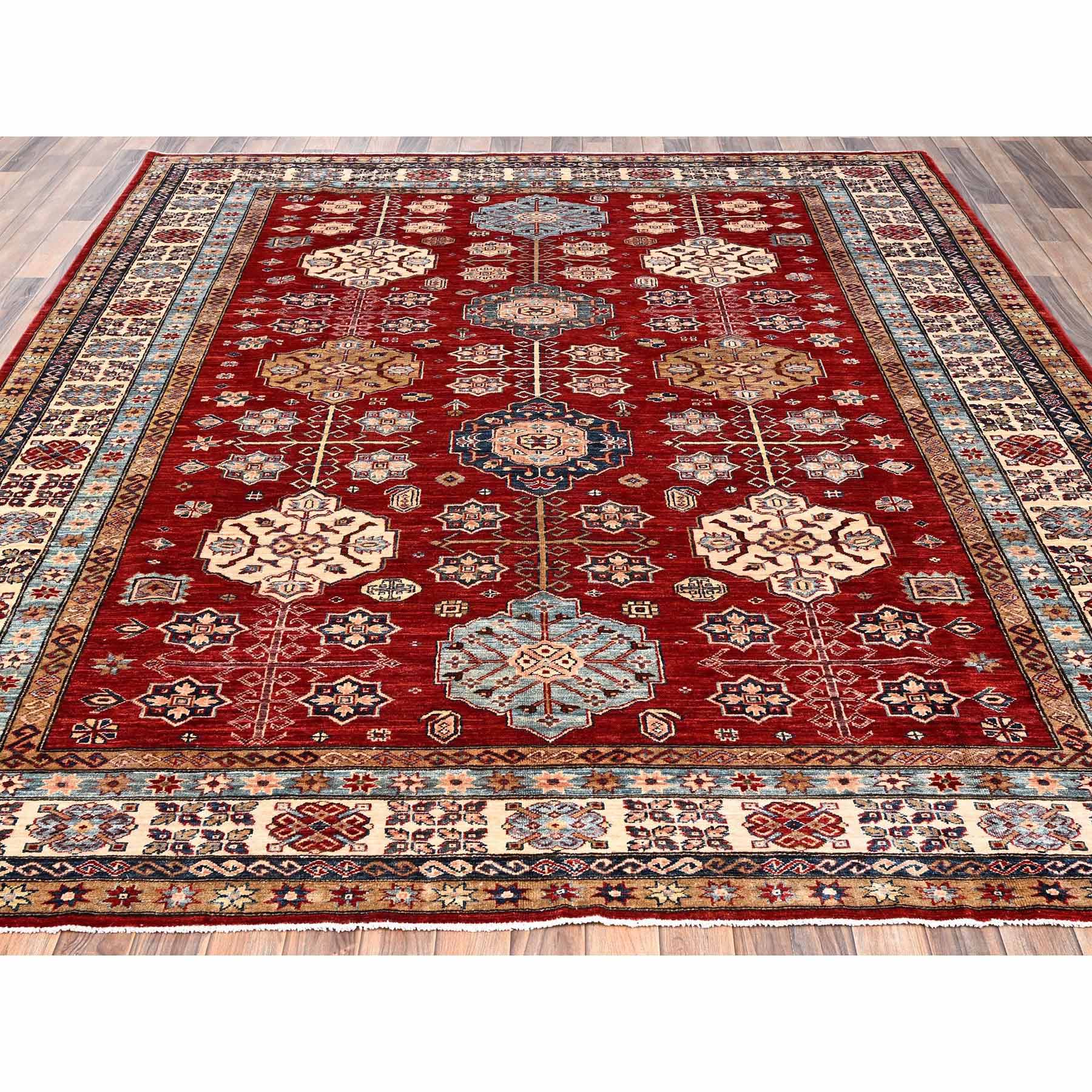 Kazak-Hand-Knotted-Rug-9125