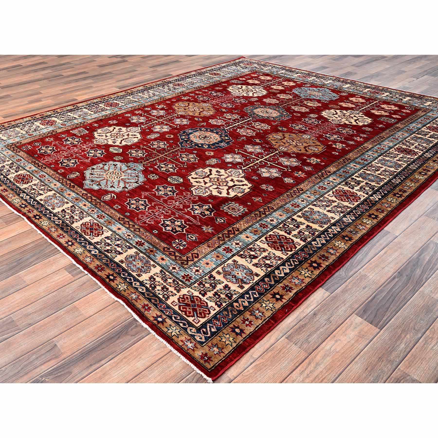 Kazak-Hand-Knotted-Rug-9125