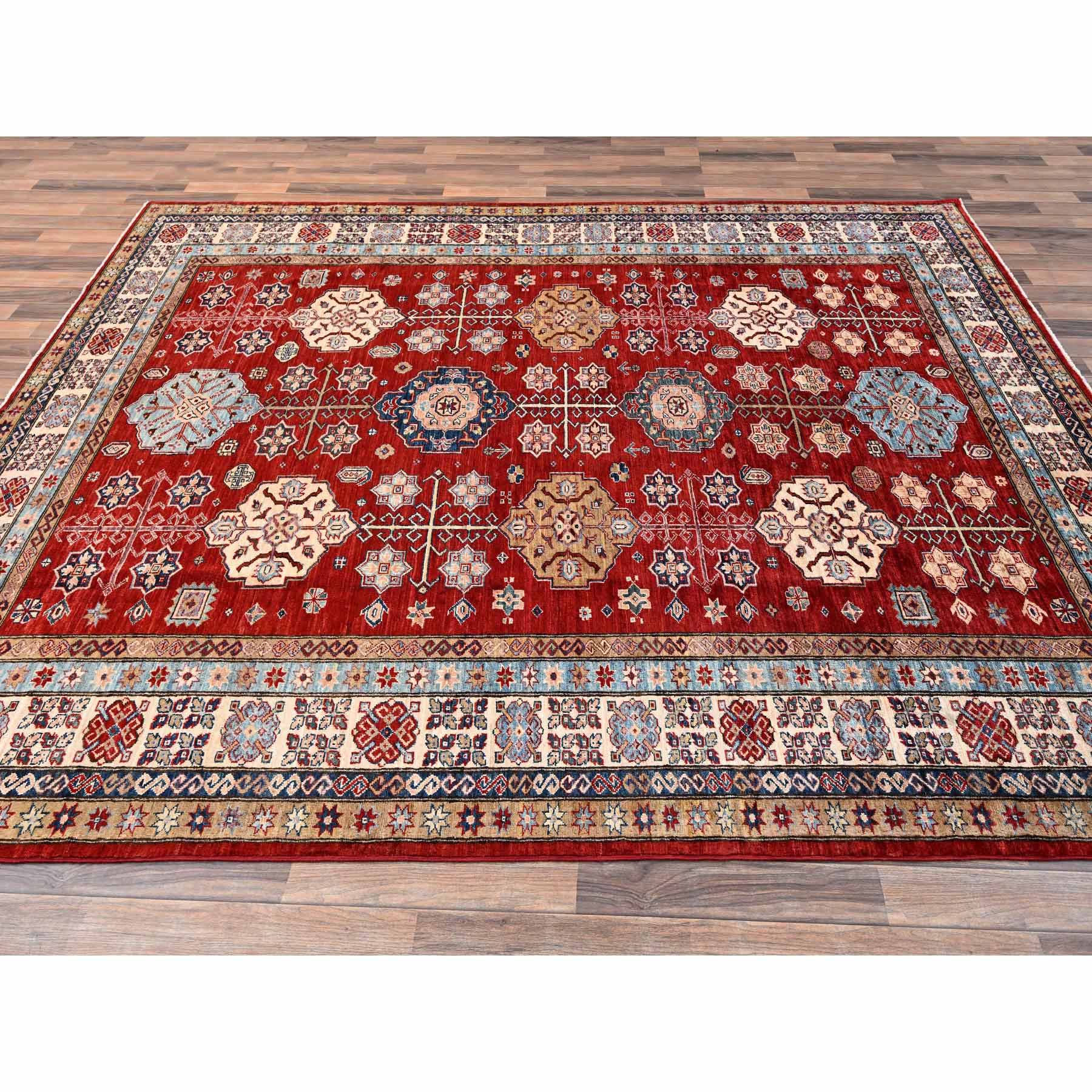 Kazak-Hand-Knotted-Rug-9125