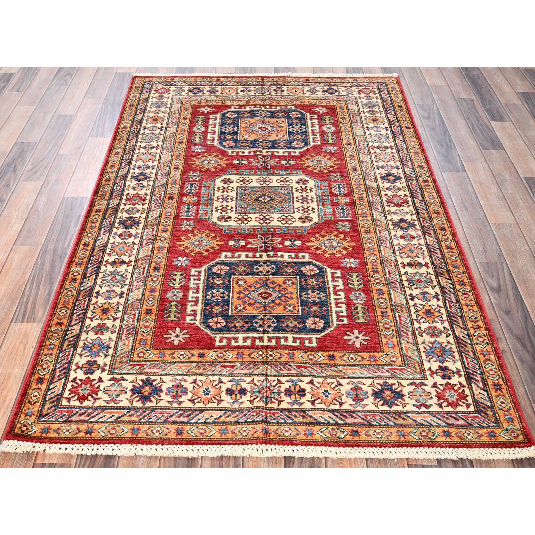 Kazak-Hand-Knotted-Rug-9130