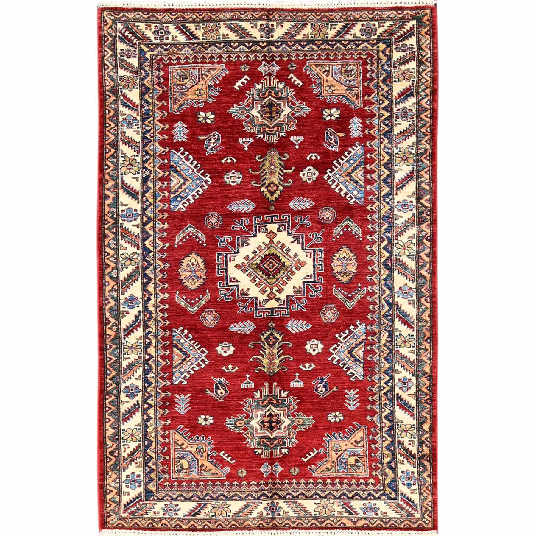 Kazak-Hand-Knotted-Rug-9140