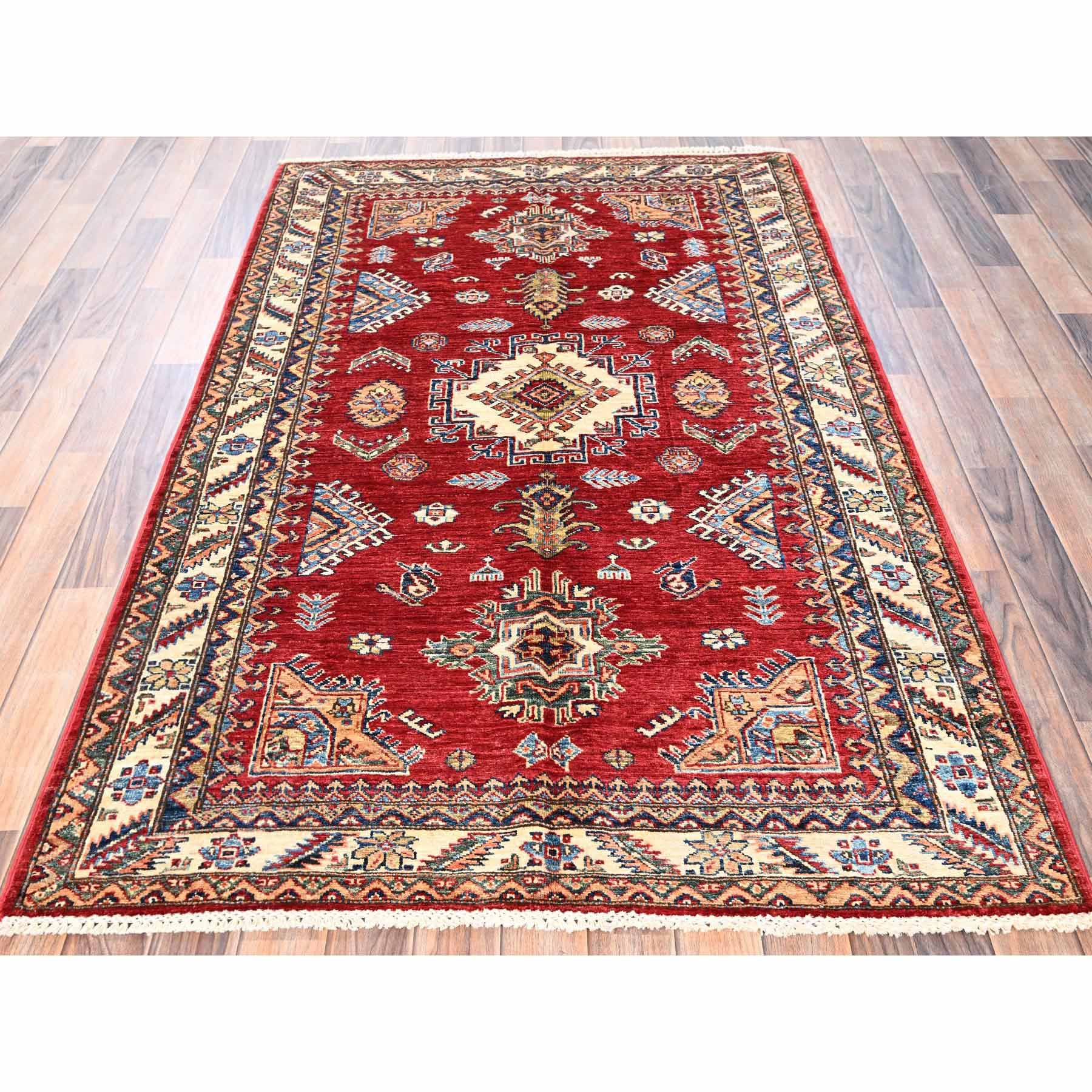 Kazak-Hand-Knotted-Rug-9140