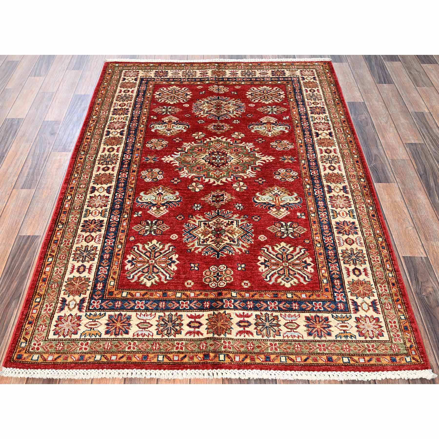 Kazak-Hand-Knotted-Rug-9155