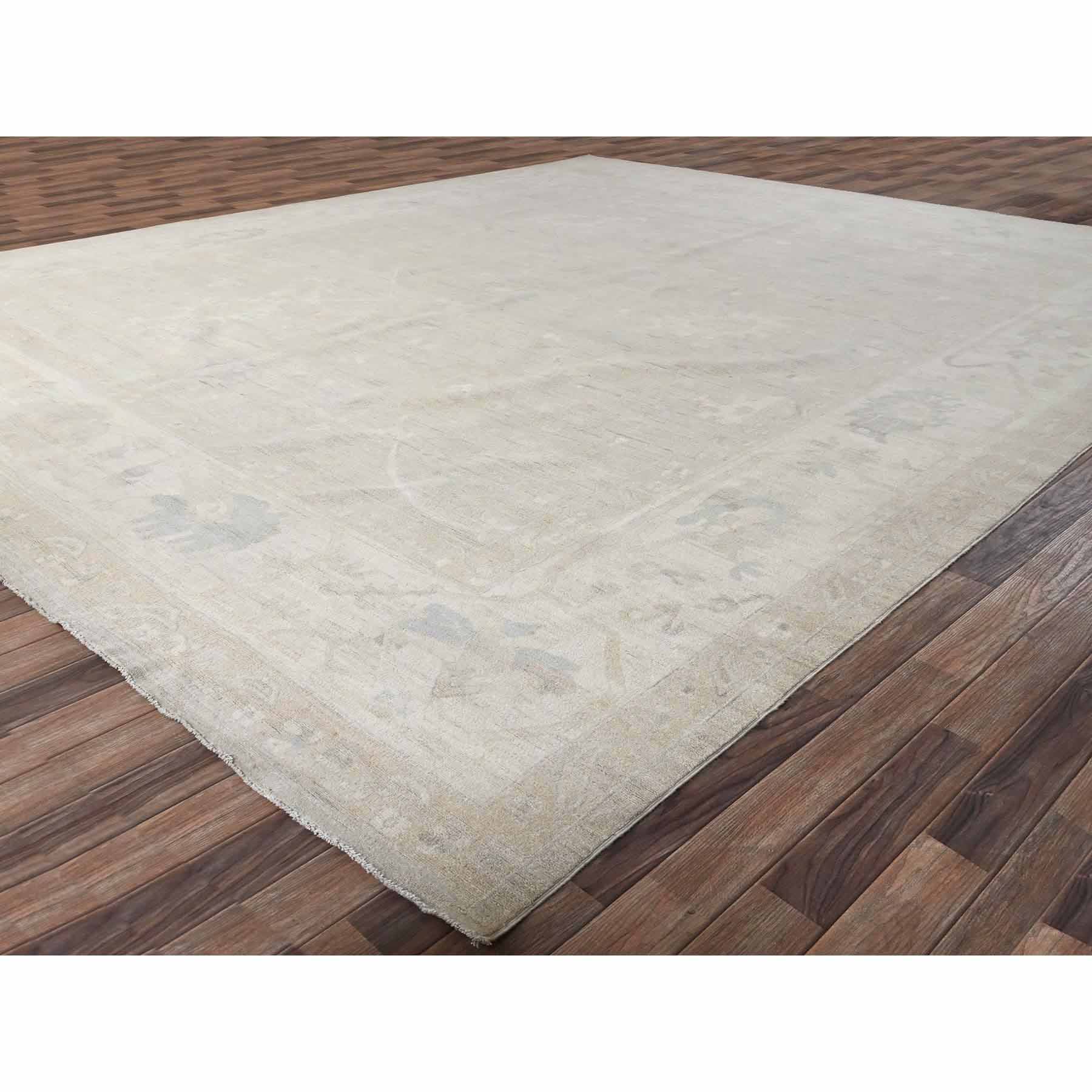 Oushak-And-Peshawar-Hand-Knotted-Rug-7615