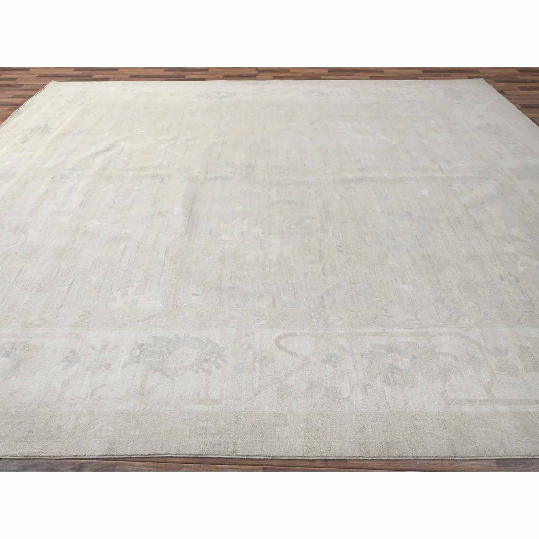 Oushak-And-Peshawar-Hand-Knotted-Rug-7615