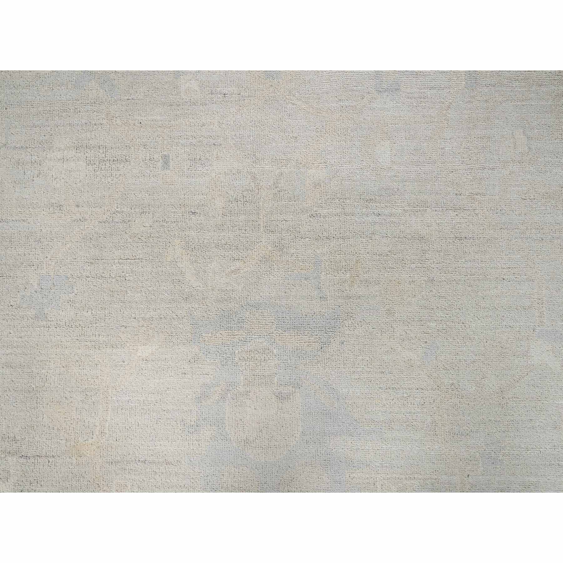 Oushak-And-Peshawar-Hand-Knotted-Rug-7615