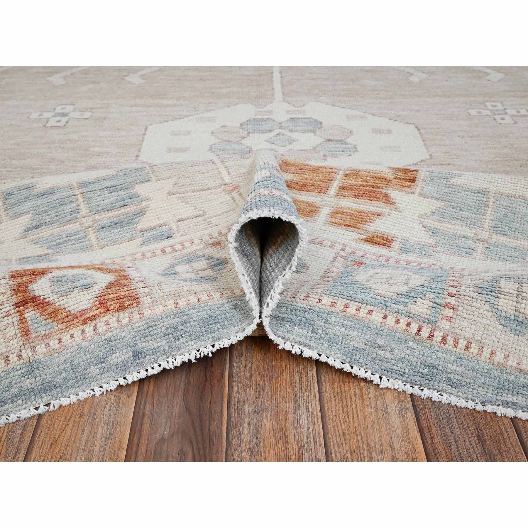 Oushak-And-Peshawar-Hand-Knotted-Rug-9880