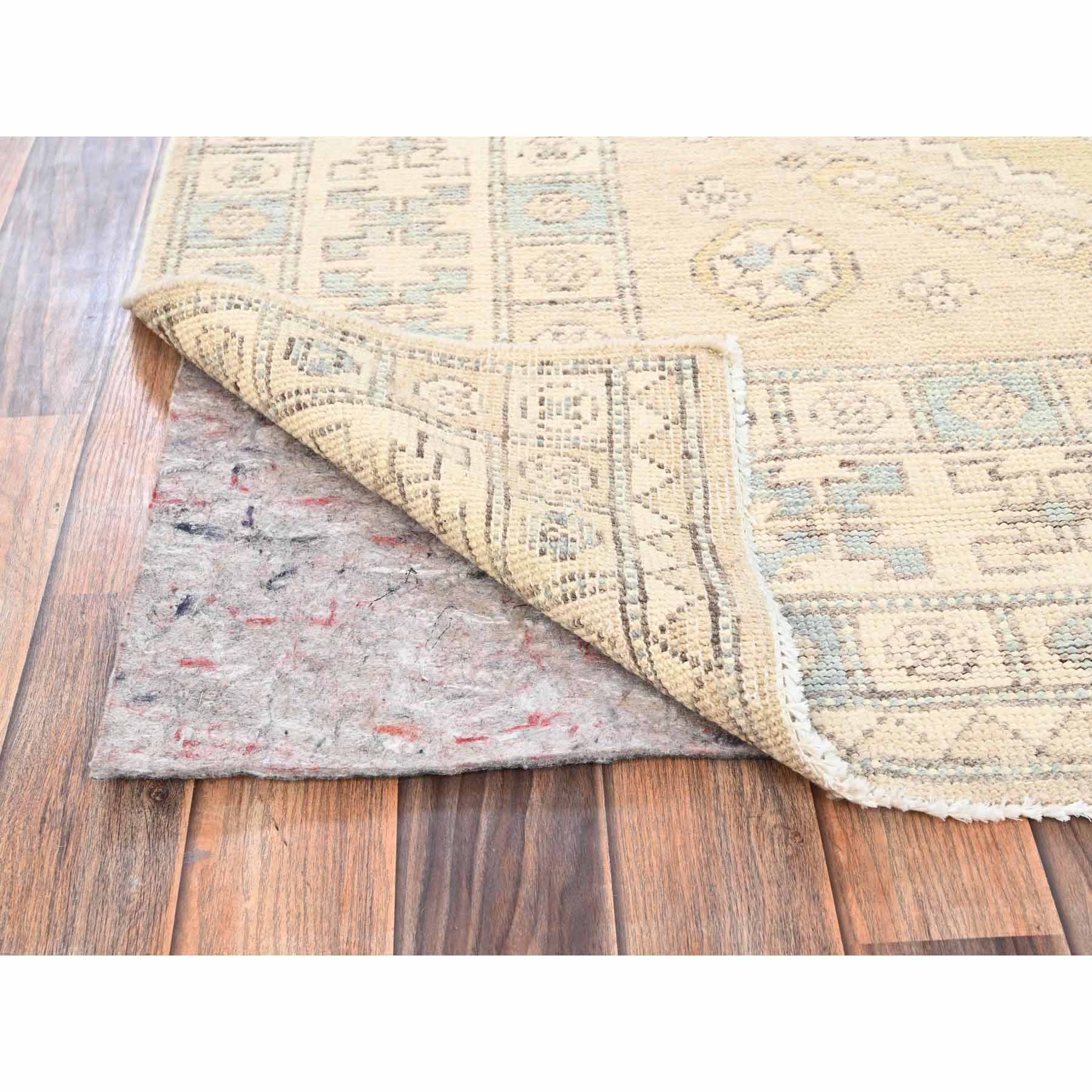 Oushak-And-Peshawar-Hand-Knotted-Rug-9890