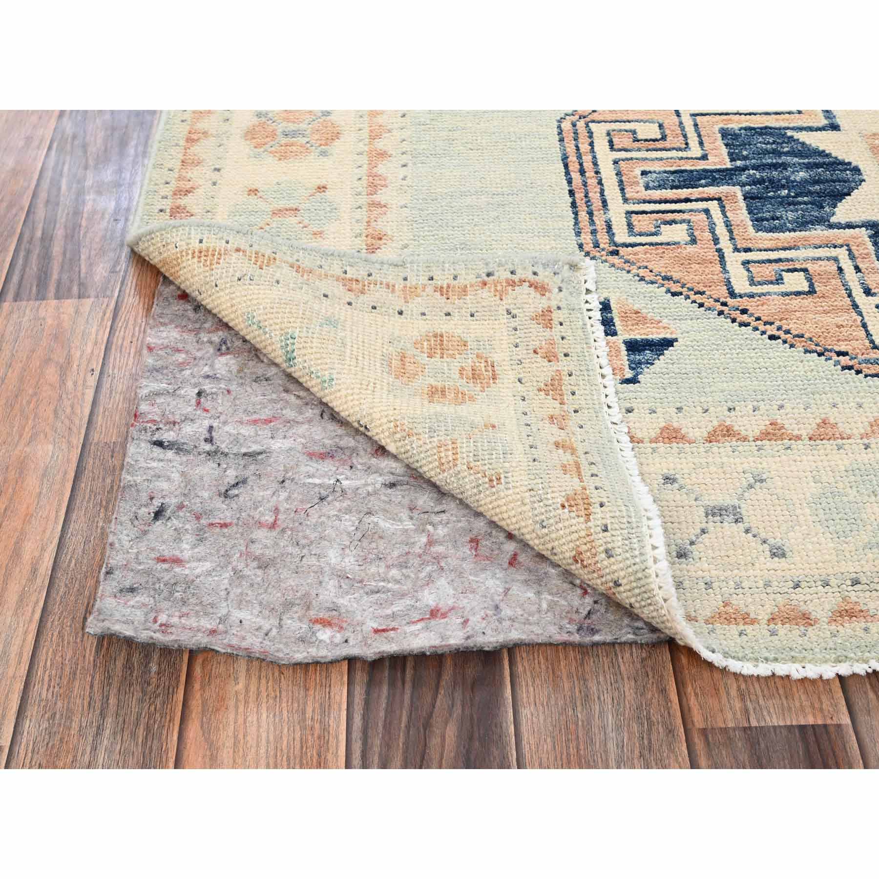 Oushak-And-Peshawar-Hand-Knotted-Rug-9895