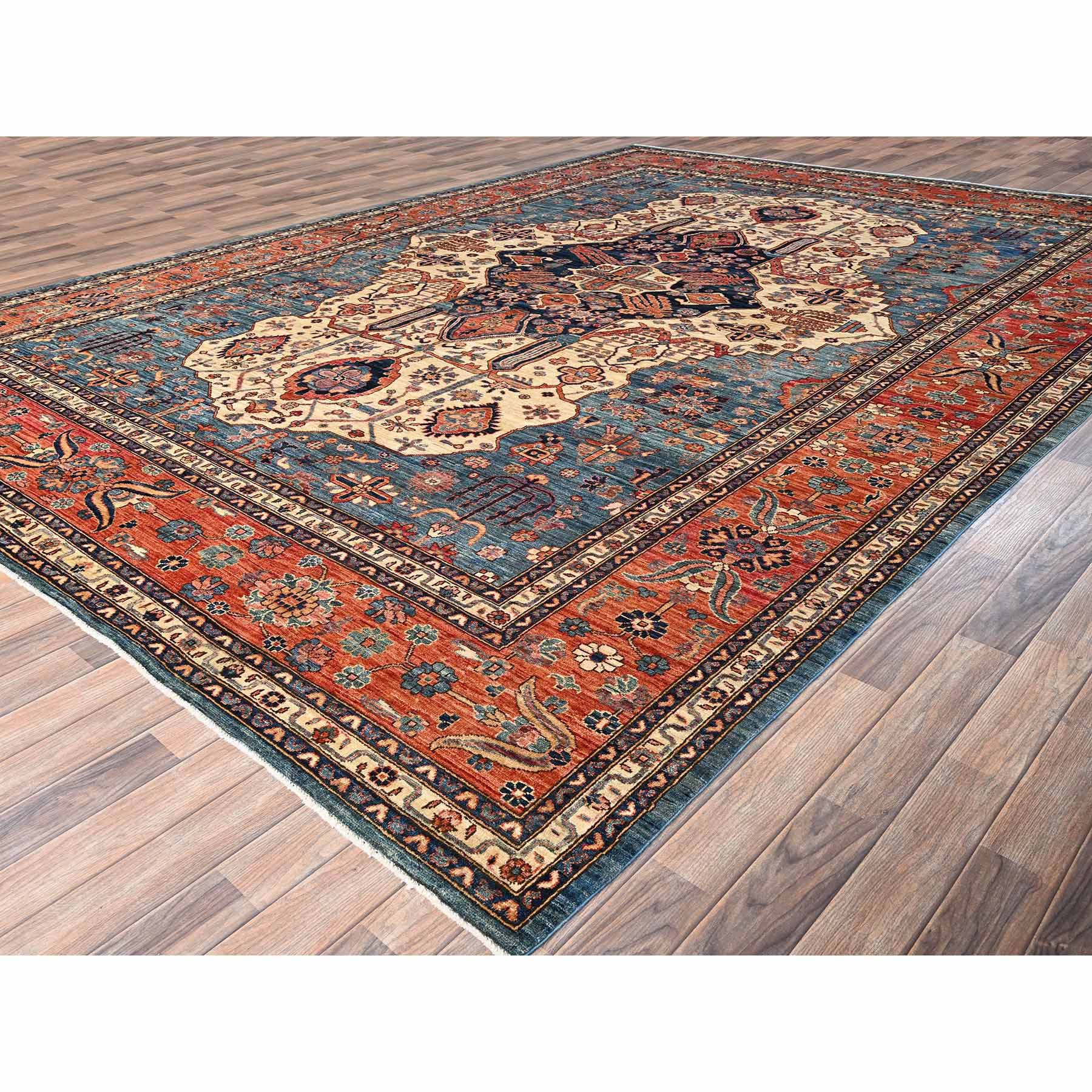 Tribal-Geometric-Hand-Knotted-Rug-8000