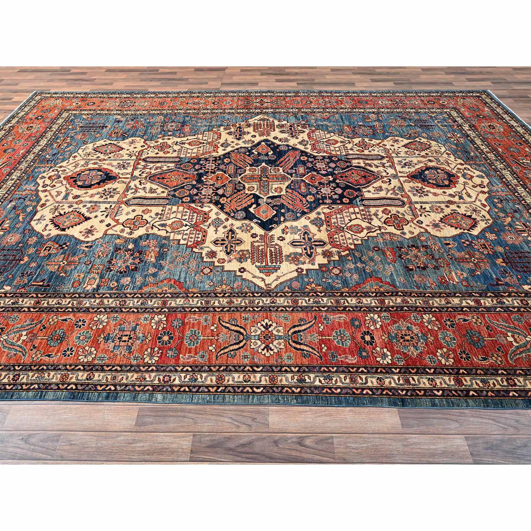 Tribal-Geometric-Hand-Knotted-Rug-8000