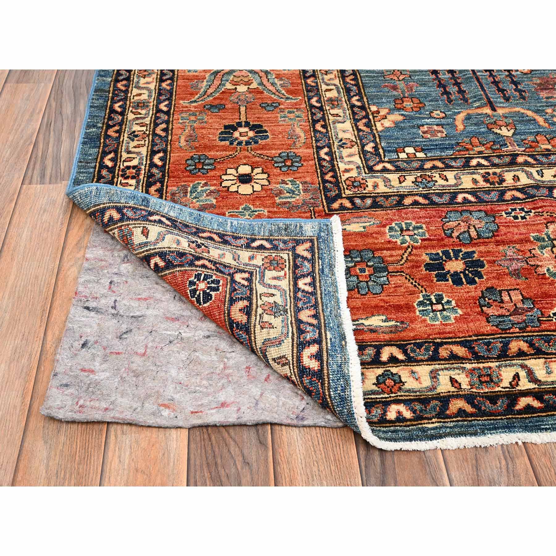Tribal-Geometric-Hand-Knotted-Rug-8000