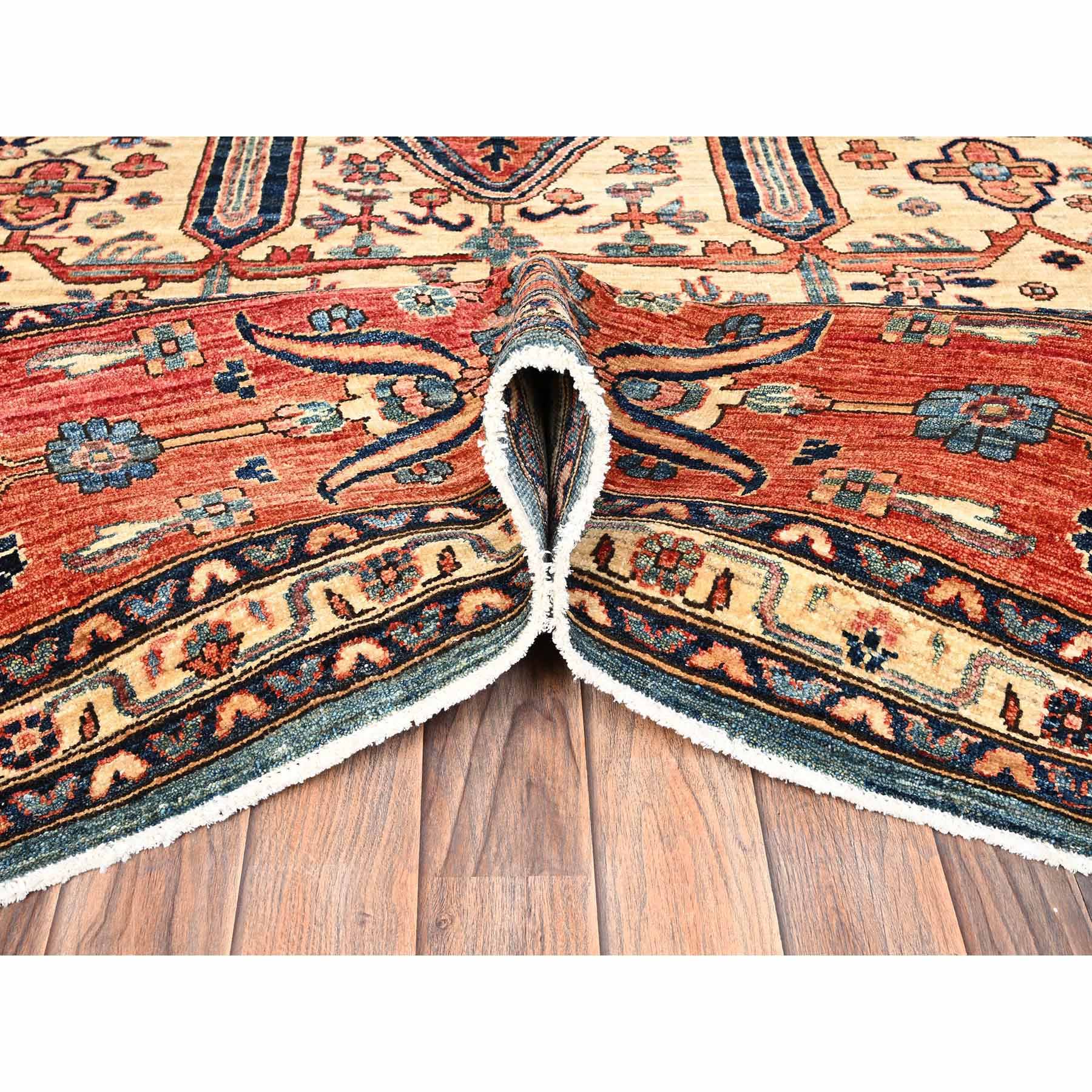Tribal-Geometric-Hand-Knotted-Rug-8000
