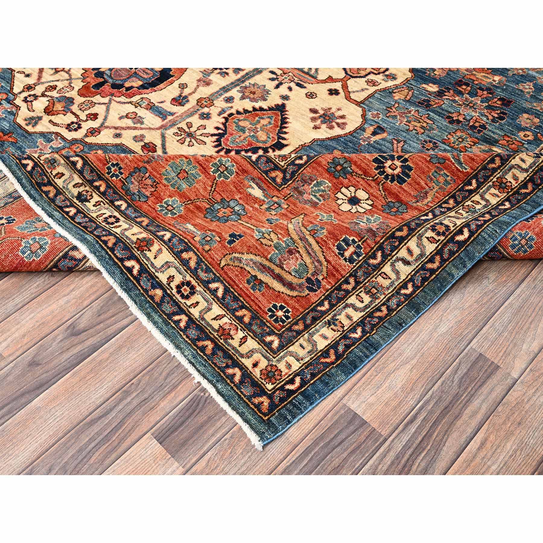 Tribal-Geometric-Hand-Knotted-Rug-8000