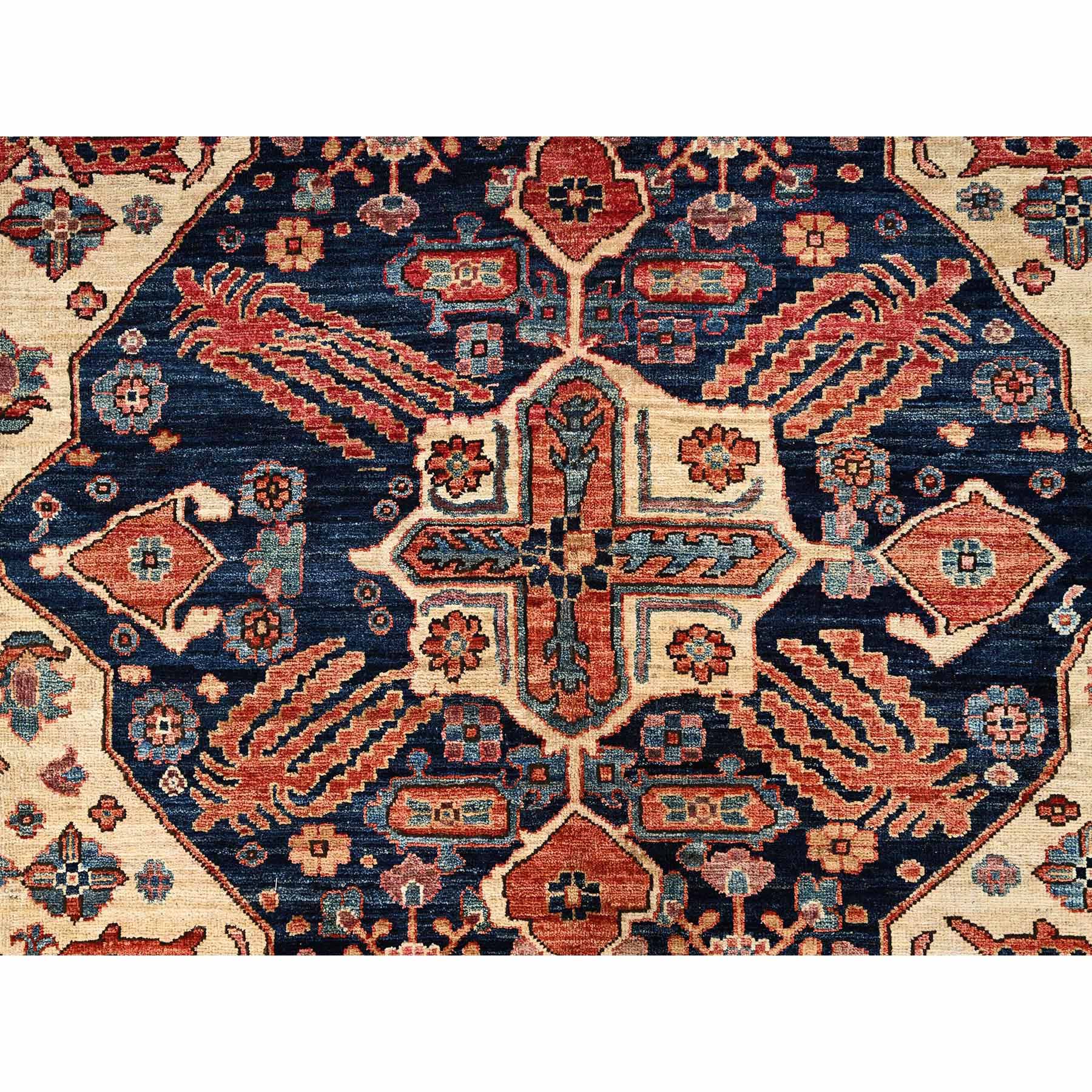 Tribal-Geometric-Hand-Knotted-Rug-8000