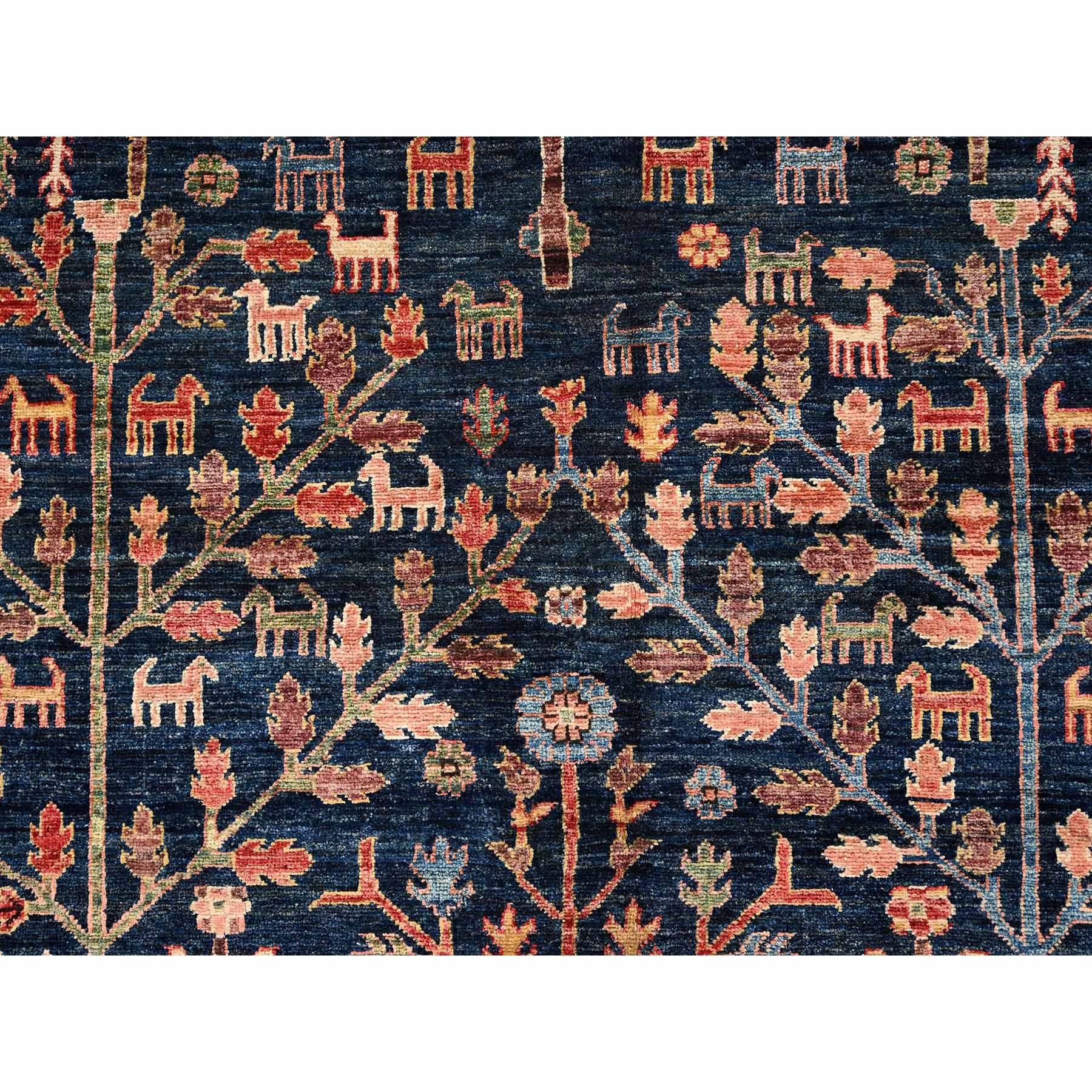 Tribal-Geometric-Hand-Knotted-Rug-8030