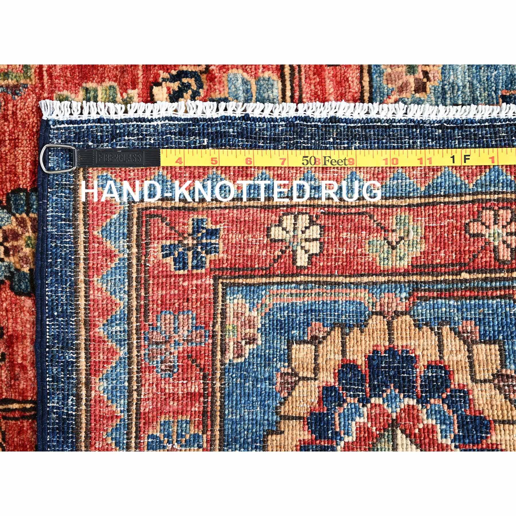 Tribal-Geometric-Hand-Knotted-Rug-8030